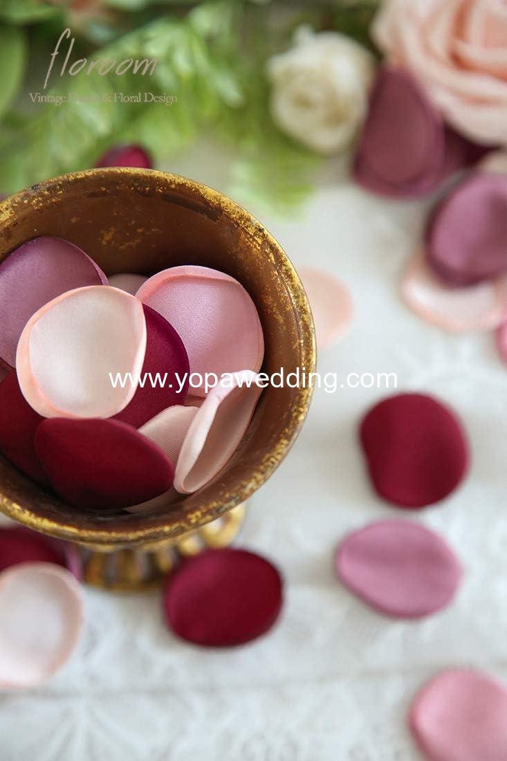 Wholesale 300pcs Burgundy Maroon Faux Silk Rose Petals Wedding Flower Girl Basket Aisle Scatter Table Centerpieces Party Confetti Bridal Shower Romantic Decor Supplier Wholesale 300pcs Burgundy Maroon Faux Silk Rose Petals Wedding Flower Girl Basket Aisle Scatter Table Centerpieces Party Confetti Bridal Shower Romantic Decor Supplier