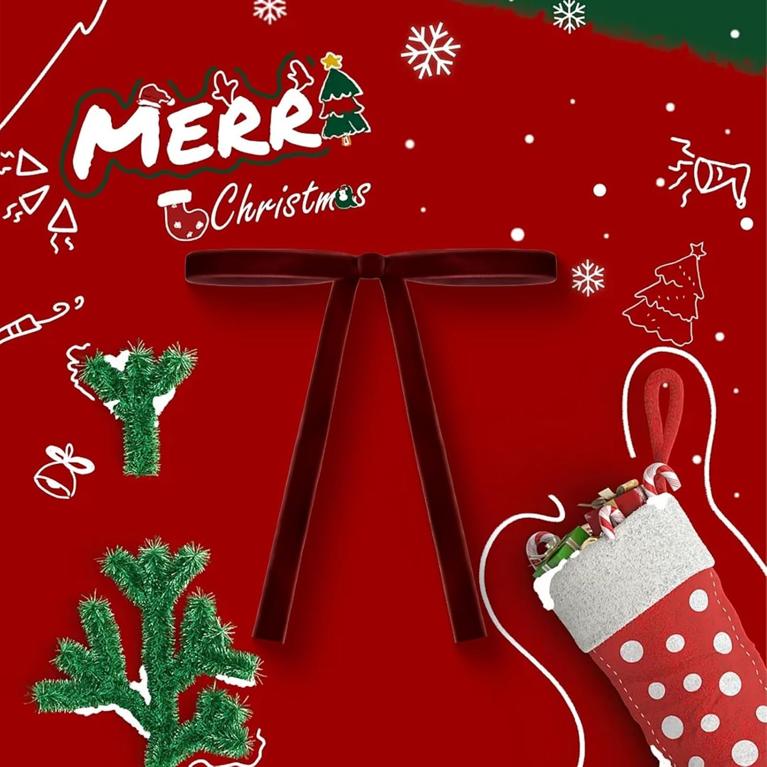 Wholesale Velvet Christmas Bows 24 Pack Premade Wired Ribbon Bows Christmas Tree Wreaths Vintage Elegant Burgundy Holiday Decor Supplier