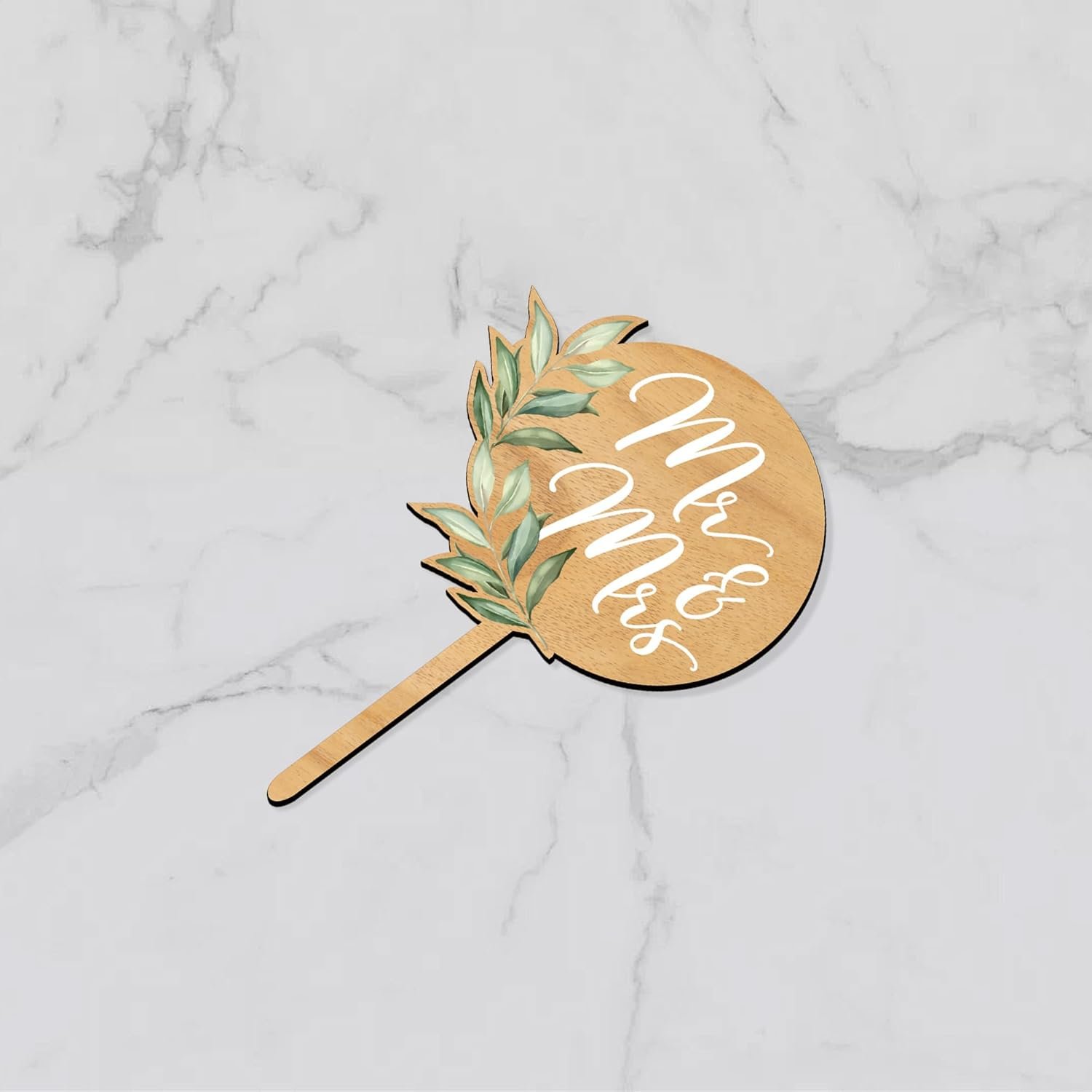 Wholesale 12 PCS Green Mr & Mrs Wooden Wedding Cupcake Toppers Cake Decorations Supplier Wholesale 12 PCS Green Mr & Mrs Wooden Wedding Cupcake Toppers Cake Decorations Supplier