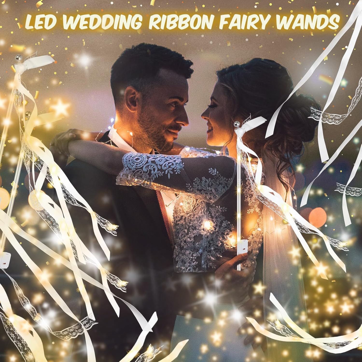 Wholesale 200PCS LED Light Up Fairy Wands with 3 Flashing Modes Silk Streamers Bells for Wedding New Year Thanksgiving Concert Supplier Wholesale 200PCS LED Light Up Fairy Wands with 3 Flashing Modes Silk Streamers Bells for Wedding New Year Thanksgiving Concert Supplier