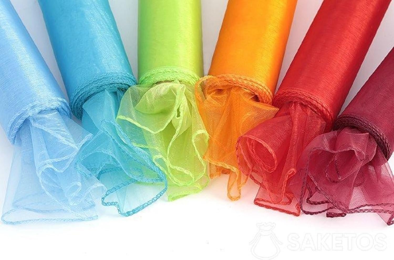 Wholesale Organza Chair Sashes Sheer Fabric for Weddings Parties Events Pack of 10 Baby Pink Supplier