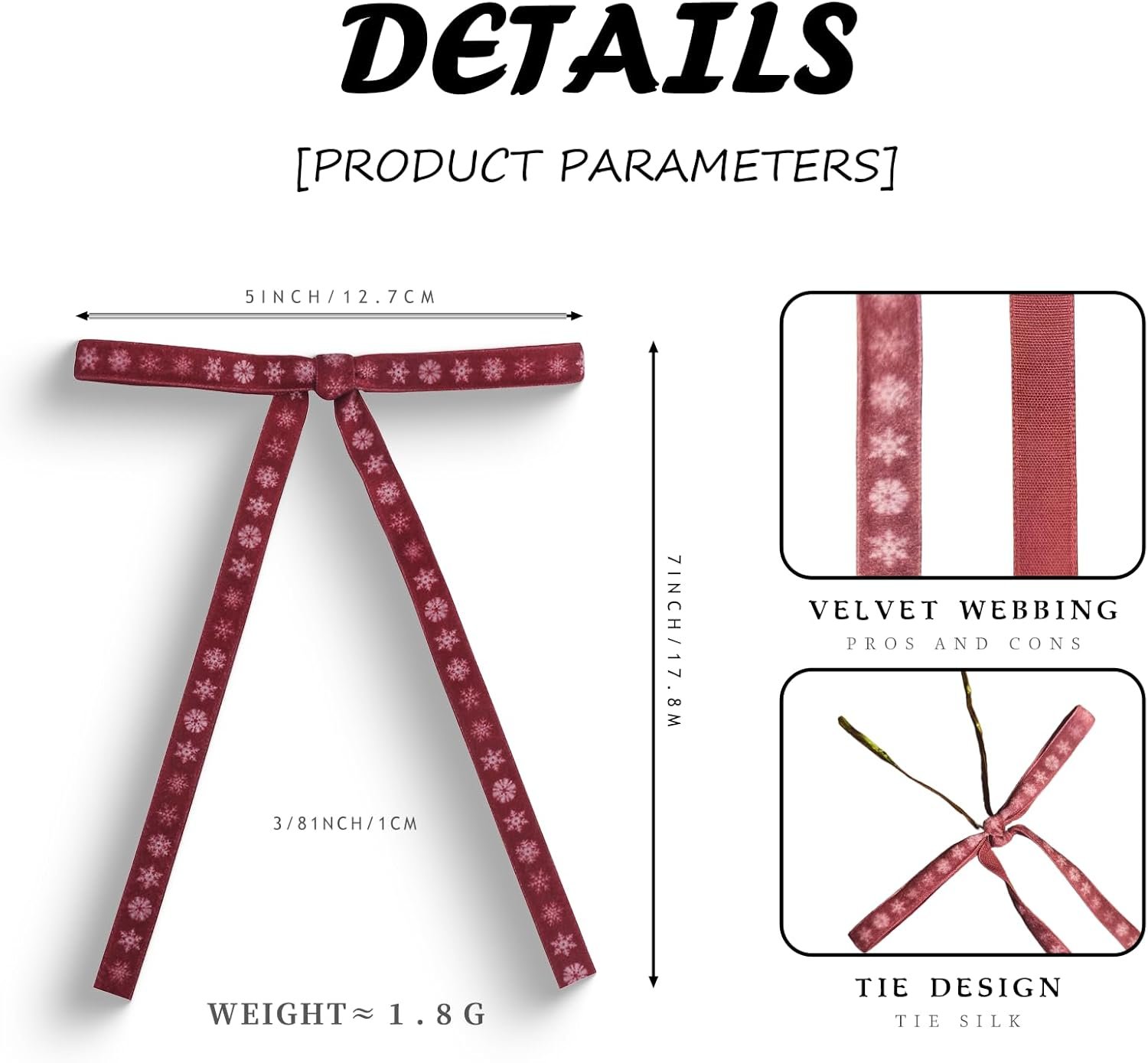 Wholesale 24 Pack Velvet Christmas Bows Premium Premade Wired Ribbon Burgundy Snowflakes for Tree Wreath Decor Vintage Elegant Holiday Decorations Supplier