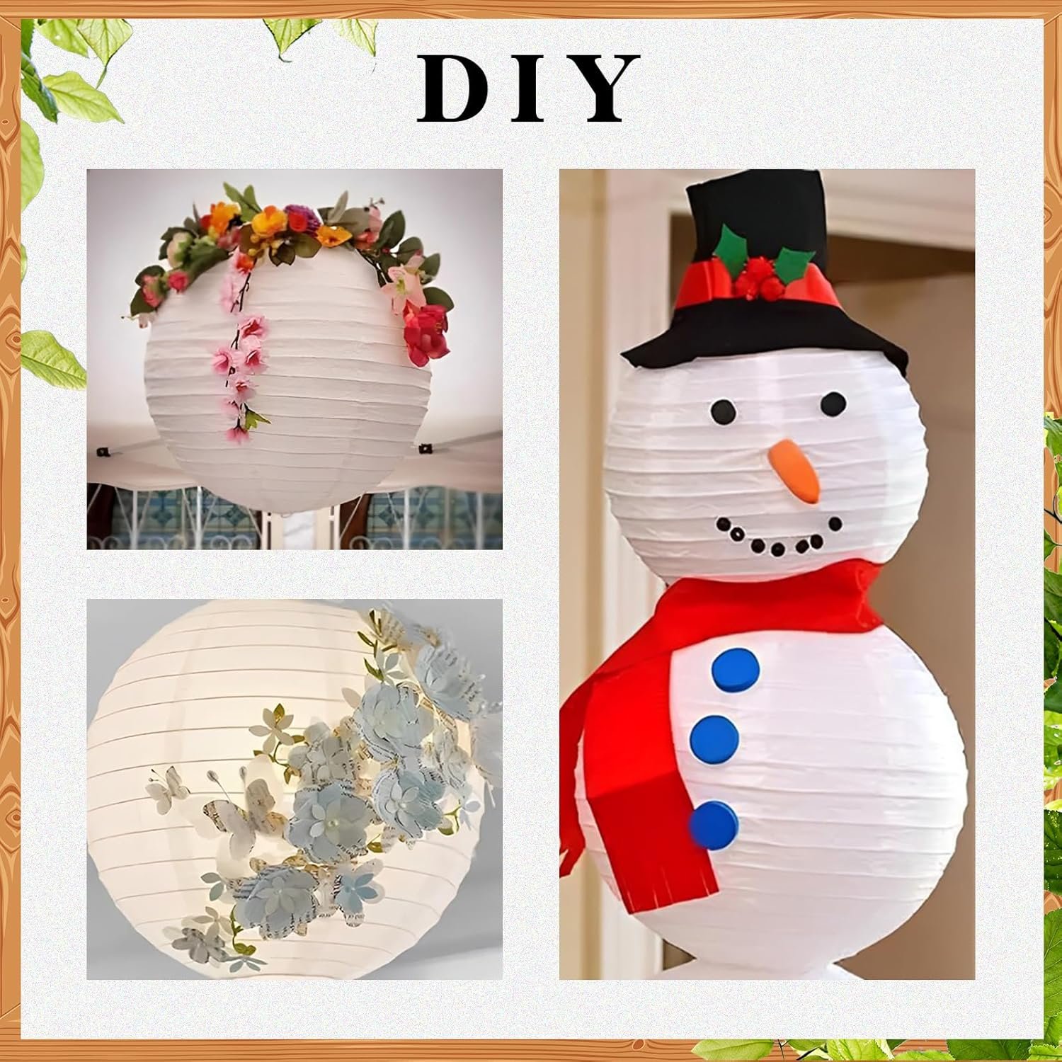 Wholesale 30Pcs 12 Inch White Round Hanging Paper Lanterns for Home Restaurant Church Wedding Birthday Party Decor Supplier