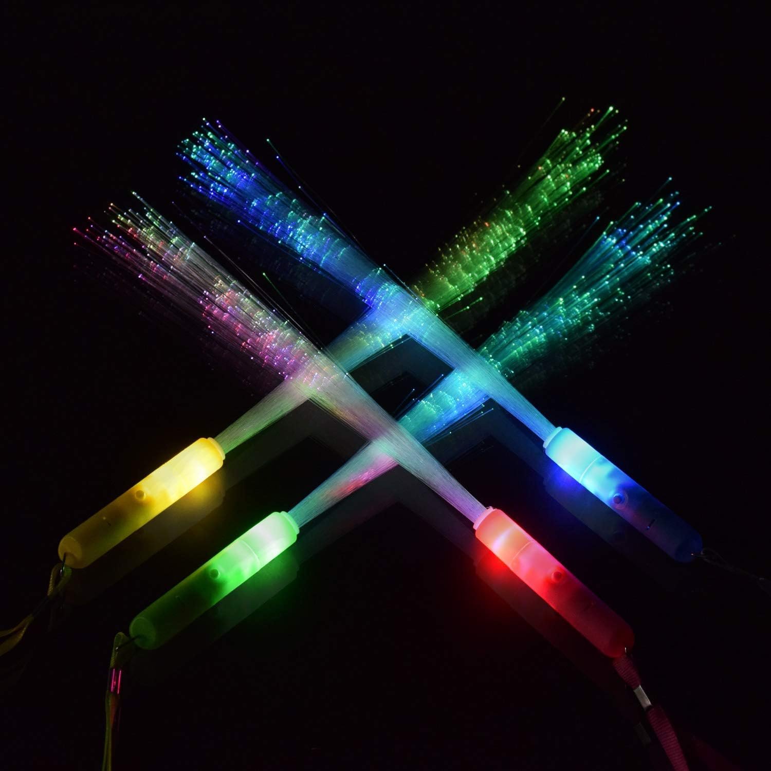 Wholesale 12pcs 3-Mode Colorful Flashing LED Glow Sticks Wands for Party Favors Supplier Wholesale 12pcs 3-Mode Colorful Flashing LED Glow Sticks Wands for Party Favors Supplier