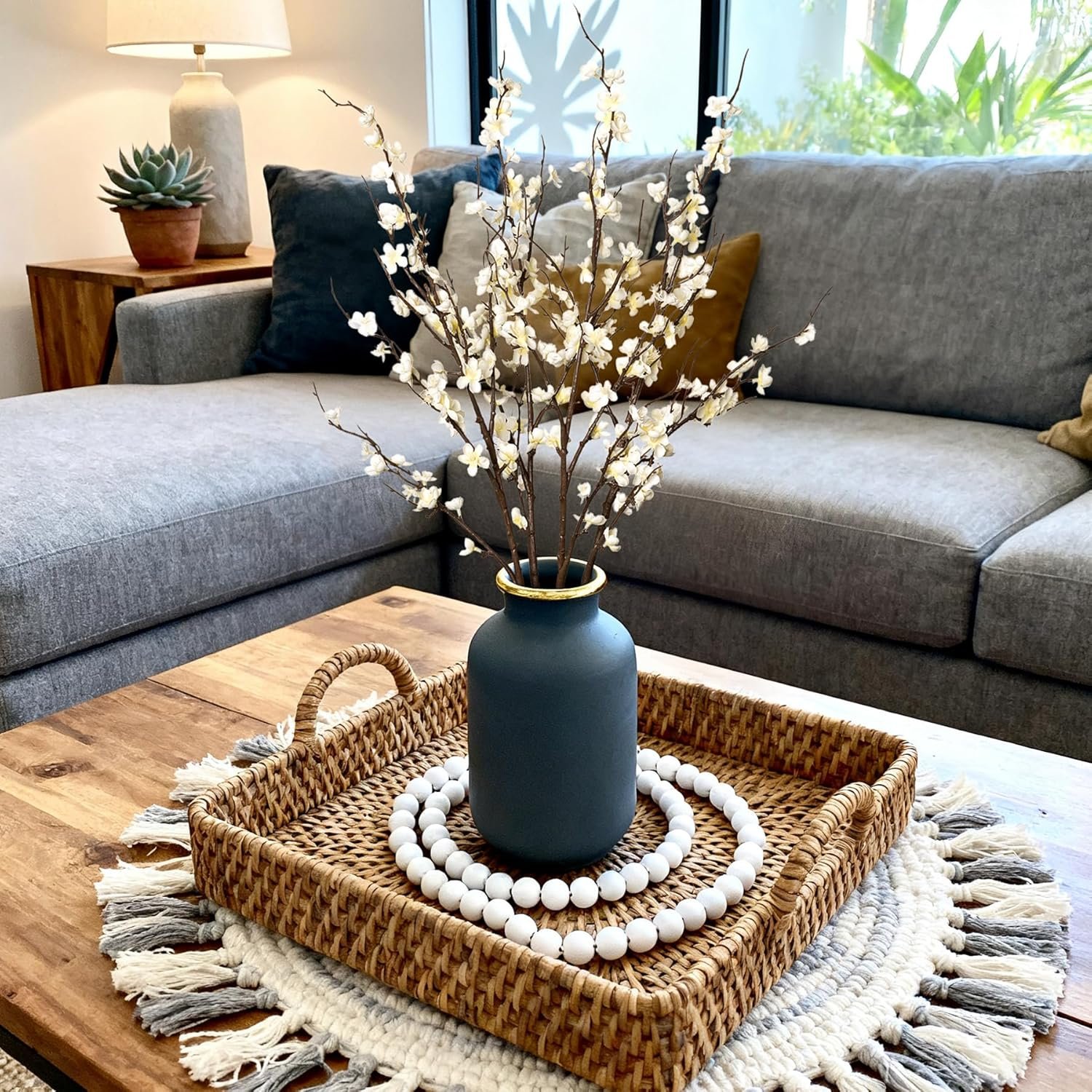 Wholesale 4Pcs Cherry Blossom Branches Faux Long Stem Artificial Flowers for Spring Summer Indoor Wedding Home Office Bedroom Party Table Centerpieces Decor White Supplier Wholesale 4Pcs Cherry Blossom Branches Faux Long Stem Artificial Flowers for Spring Summer Indoor Wedding Home Office Bedroom Party Table Centerpieces Decor White Supplier