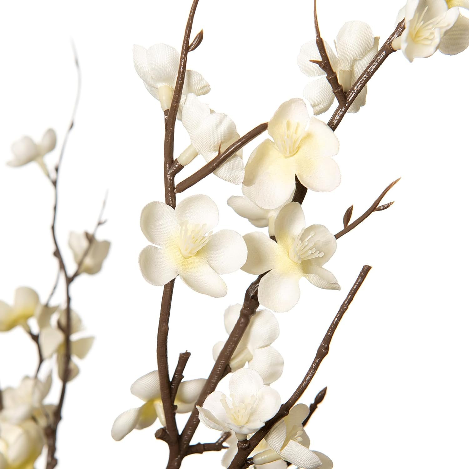 Wholesale 4Pcs Cherry Blossom Branches Faux Long Stem Artificial Flowers for Spring Summer Indoor Wedding Home Office Bedroom Party Table Centerpieces Decor White Supplier Wholesale 4Pcs Cherry Blossom Branches Faux Long Stem Artificial Flowers for Spring Summer Indoor Wedding Home Office Bedroom Party Table Centerpieces Decor White Supplier
