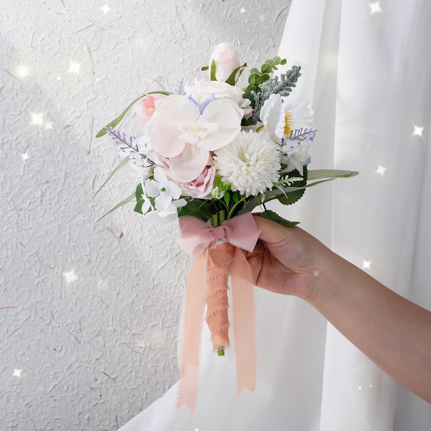 Wholesale 4 Rolls 1 Inch x 22 Yd 4 Colors Satin Chiffon Handmade Silk Ribbons for Gift Wrapping Crafts Wedding DIY Bouquets Invitations Party Decor Bows Supplier