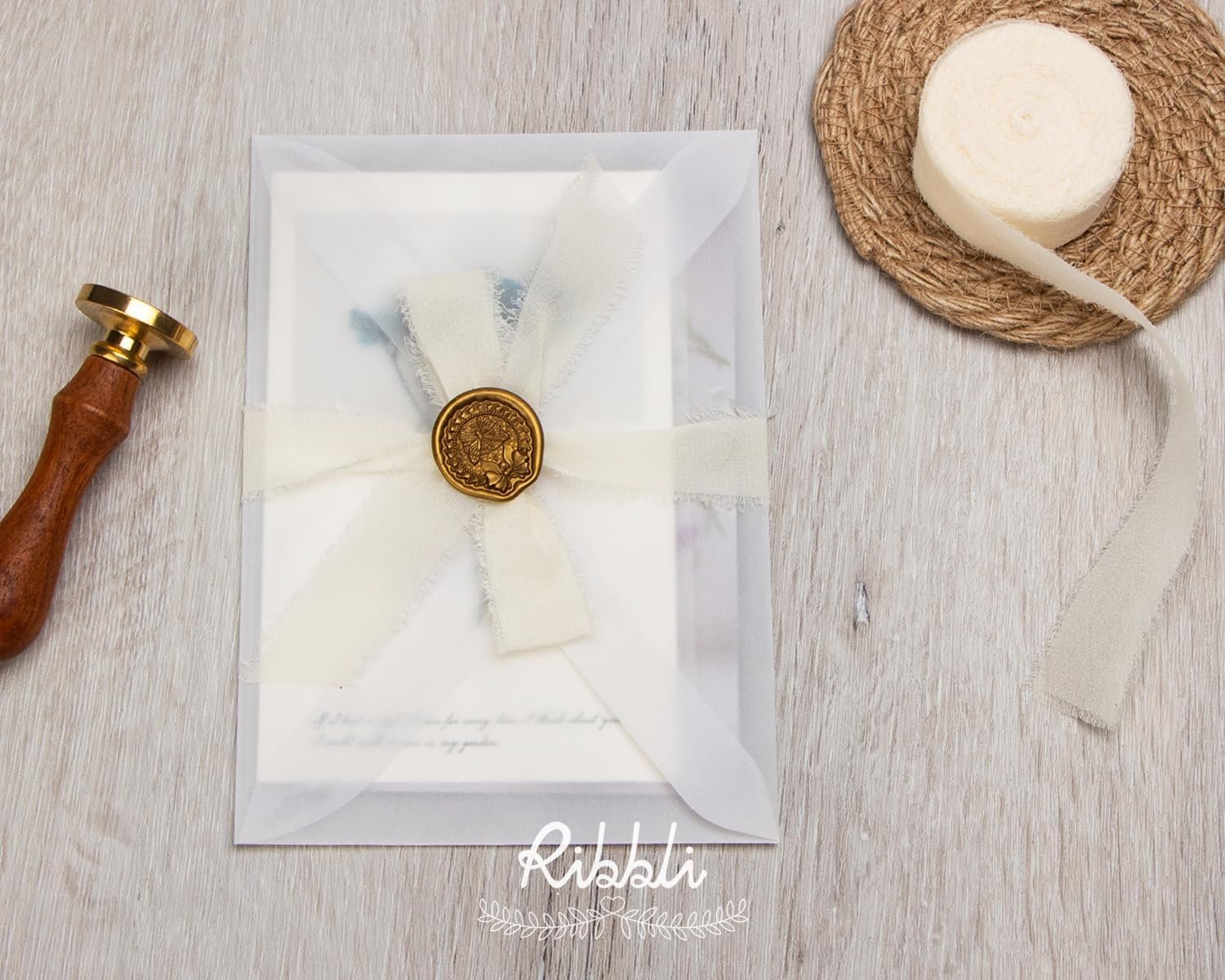 Wholesale 1 Inch x 3 Rolls 24 Yards Total Ivory Handmade Fringe Chiffon Silk Ribbon for Wedding Invitations Bridal Bouquets Wrapping DIY Crafts Home Decor Supplier