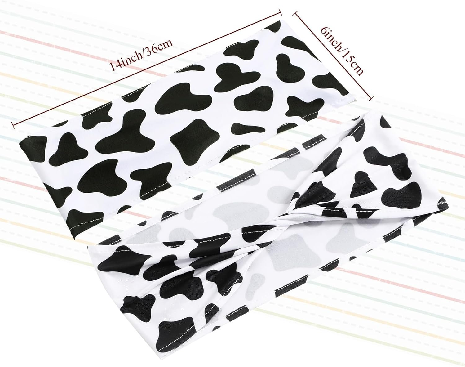 Wholesale 36 Pcs Cow Stripe Spandex Chair Sashes Animal Print Elastic Bands Bows Polyester Ties Without Buckle for Safari Jungle Theme Party Birthday Decor Supplier