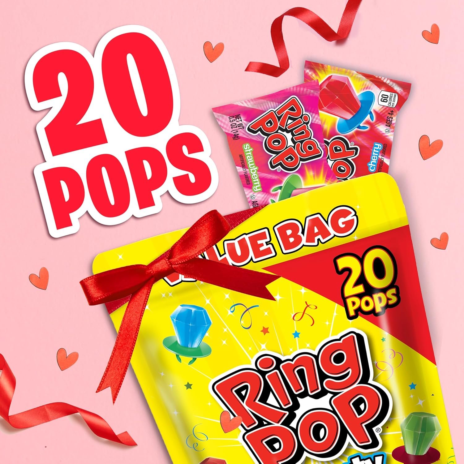 Wholesale 20 Ct Full Size Valentine's Lollipops Assorted Fruity Flavors Party Favors Hard Candy Supplier Wholesale 20 Ct Full Size Valentine's Lollipops Assorted Fruity Flavors Party Favors Hard Candy Supplier