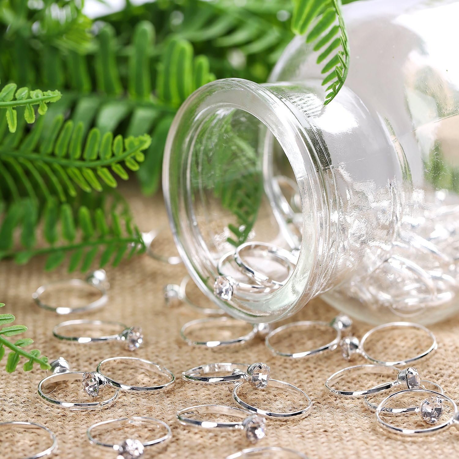 Wholesale 36 Packs Diamond Engagement Rings Bridal Shower Wedding Table Decorations Party Favors Cupcake Toppers Supplier Wholesale 36 Packs Diamond Engagement Rings Bridal Shower Wedding Table Decorations Party Favors Cupcake Toppers Supplier