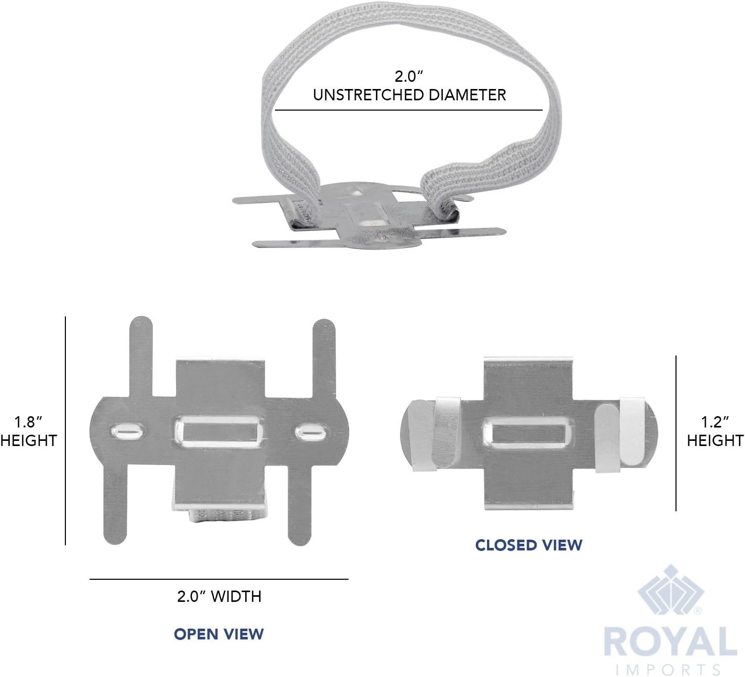 Wholesale Silver/White Corsage Wrist Bands Elastic Wristlets Wedding Prom Flowers Bulk Pack of 12 Supplier