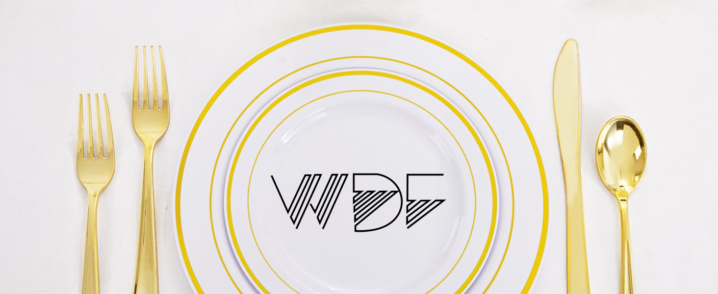 Wholesale 300 Pieces Heavy Duty Gold Plastic Disposable Silverware Cutlery Set 100 Forks 100 Spoons 100 Knives for Parties Valentine's Day Supplier