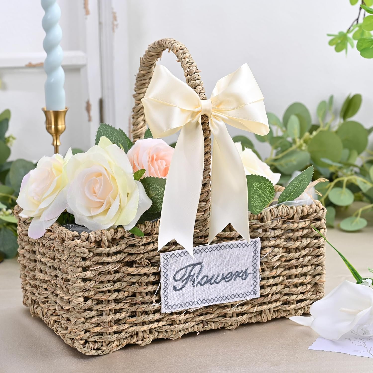 Wholesale Double Face Ivory Satin Ribbon 1-1/2 Inch x 50 Yards Polyester for Gift Wrapping Weddings Party Hair Bows Invitation Decorations Supplier