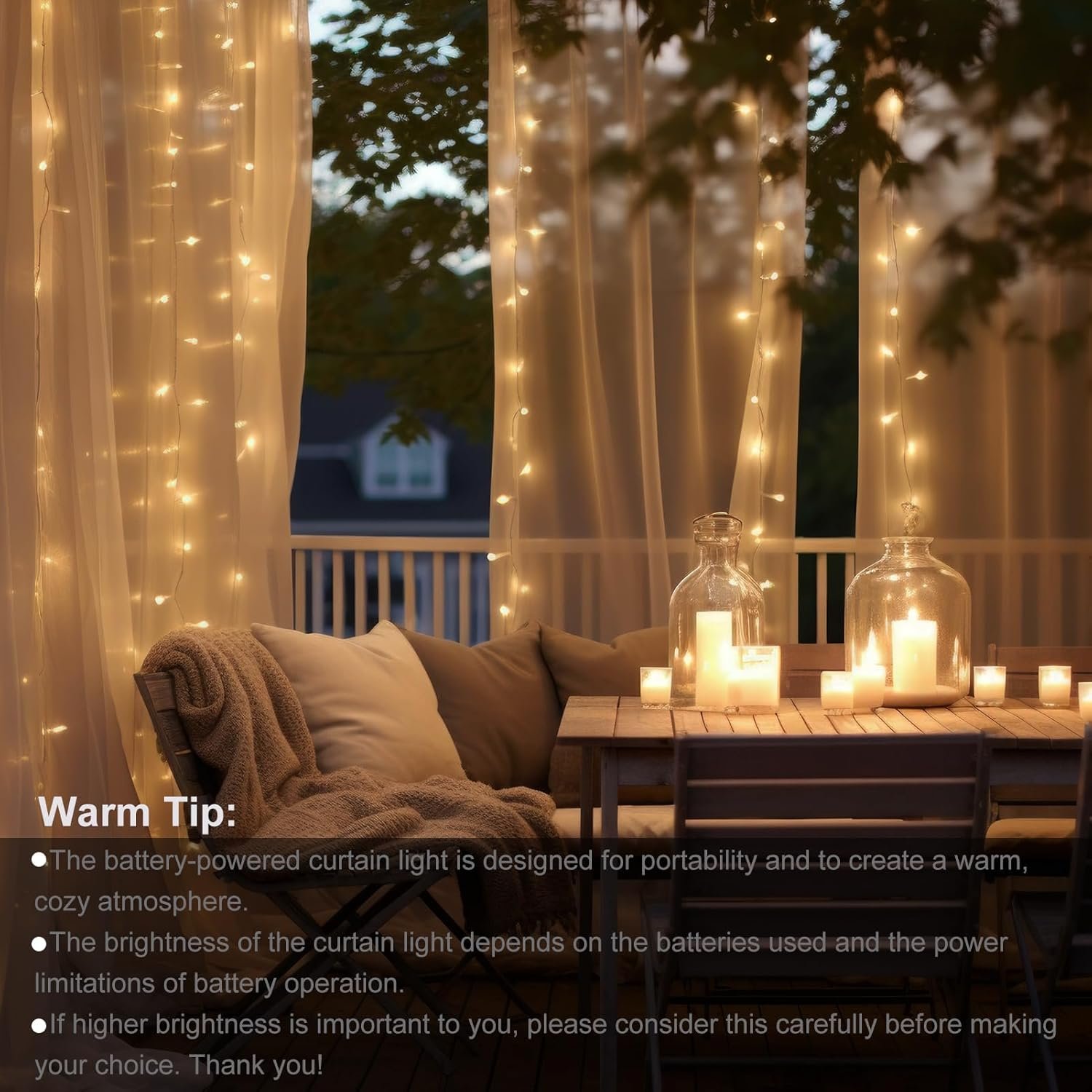 Wholesale 300 LED Battery Operated Fairy Curtain Lights 9.8ft×9.8ft with Remote Timer for Bedroom Patio Wedding Backdrop Party Décor Warm White Supplier