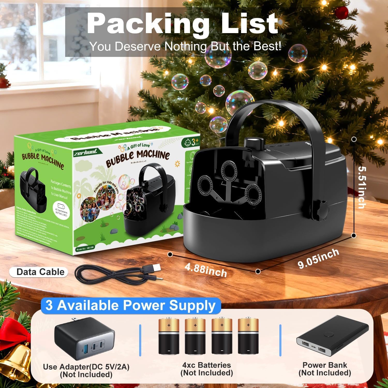 Wholesale Durable Automatic Bubble Machine 18000+ Big Bubbles Per Minute for Kids Toddlers Plug-in or Battery Operated Indoor Outdoor Parties Supplier