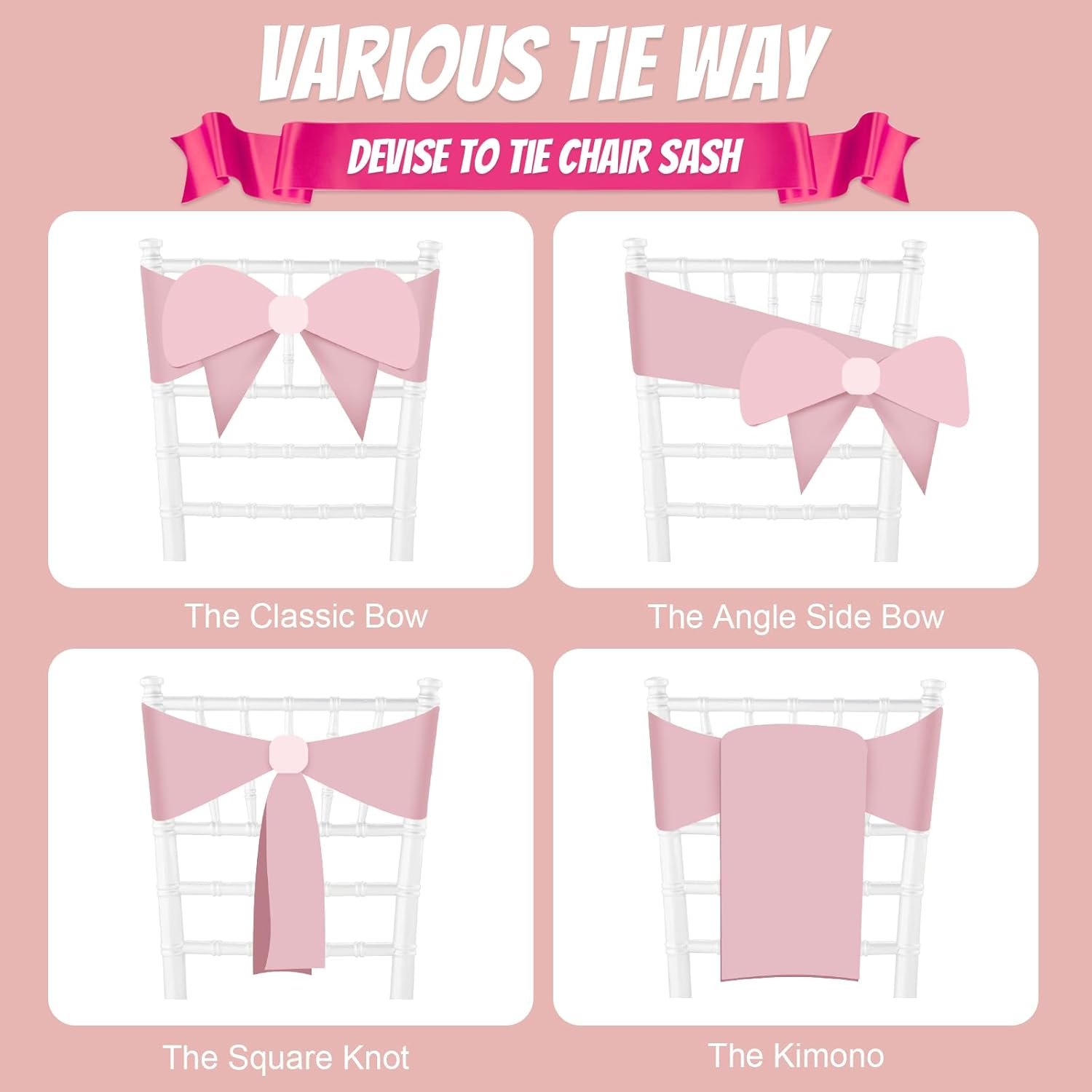 Wholesale 50 PCS Sage Green Satin Chair Sashes Bows Universal Ribbon Ties for Wedding Party Reception Events Banquets Hotel Decor (7x108 inch) Supplier Wholesale 50 PCS Sage Green Satin Chair Sashes Bows Universal Ribbon Ties for Wedding Party Reception Events Banquets Hotel Decor (7x108 inch) Supplier