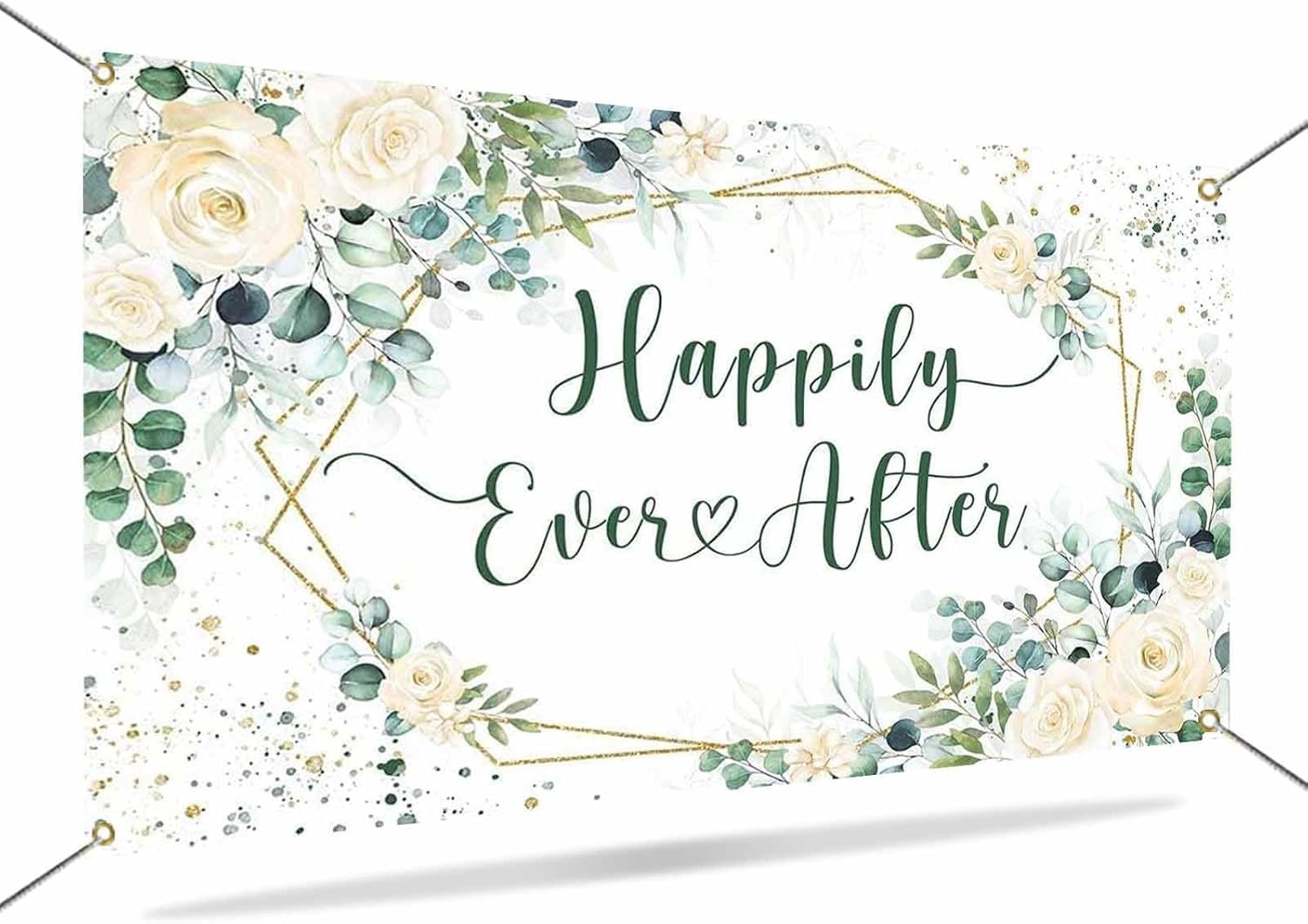 Wholesale Happily Ever After Backdrop Banner Wedding Bridal Shower Party Decorations White Floral Green Leaves Photography Background Photo Props Supplier Wholesale Happily Ever After Backdrop Banner Wedding Bridal Shower Party Decorations White Floral Green Leaves Photography Background Photo Props Supplier