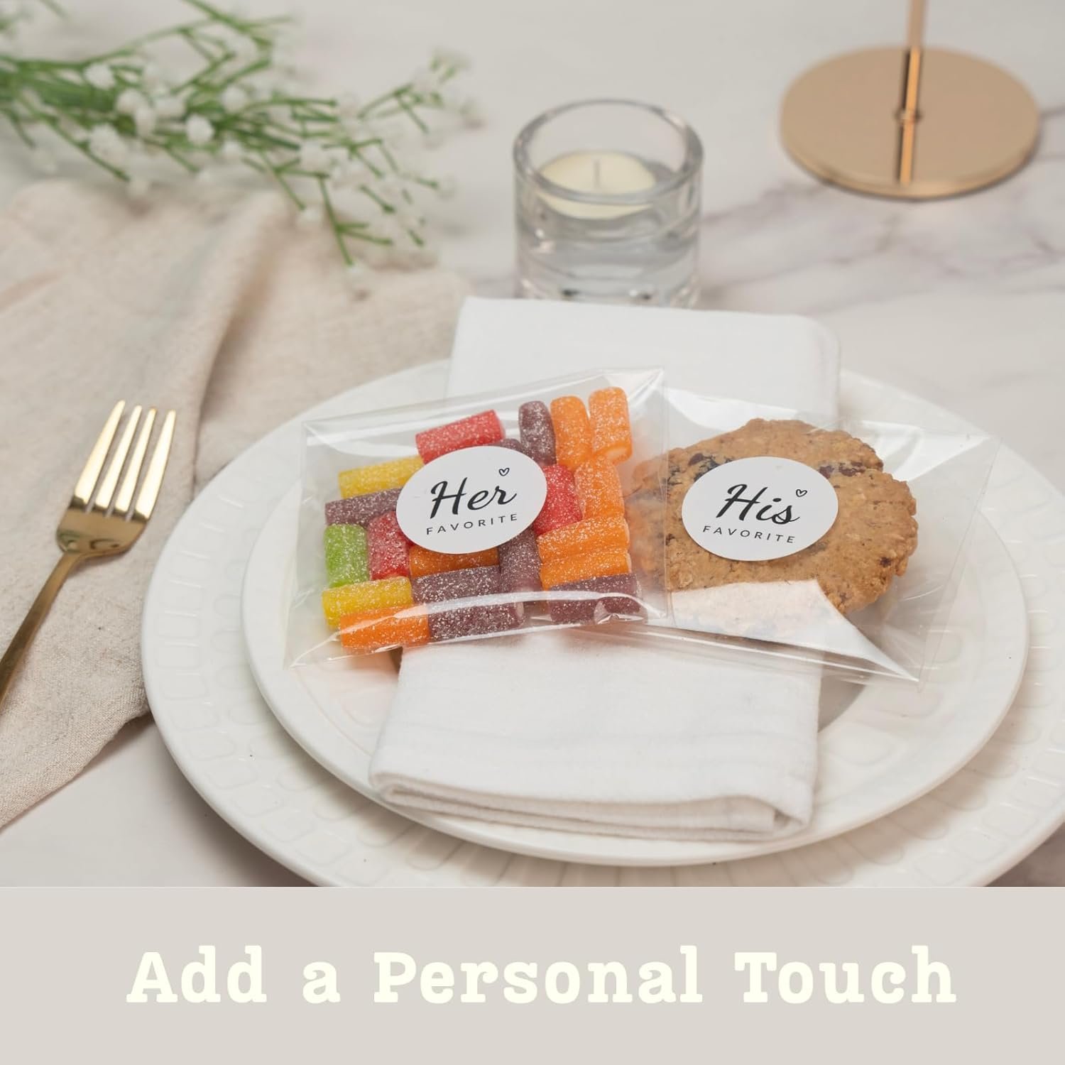 Wholesale His Favorite Her Favorite Stickers (50+50) with 100 Clear Gift Bags Wedding Party Favors Bridal Shower Engagements Supplier Wholesale His Favorite Her Favorite Stickers (50+50) with 100 Clear Gift Bags Wedding Party Favors Bridal Shower Engagements Supplier