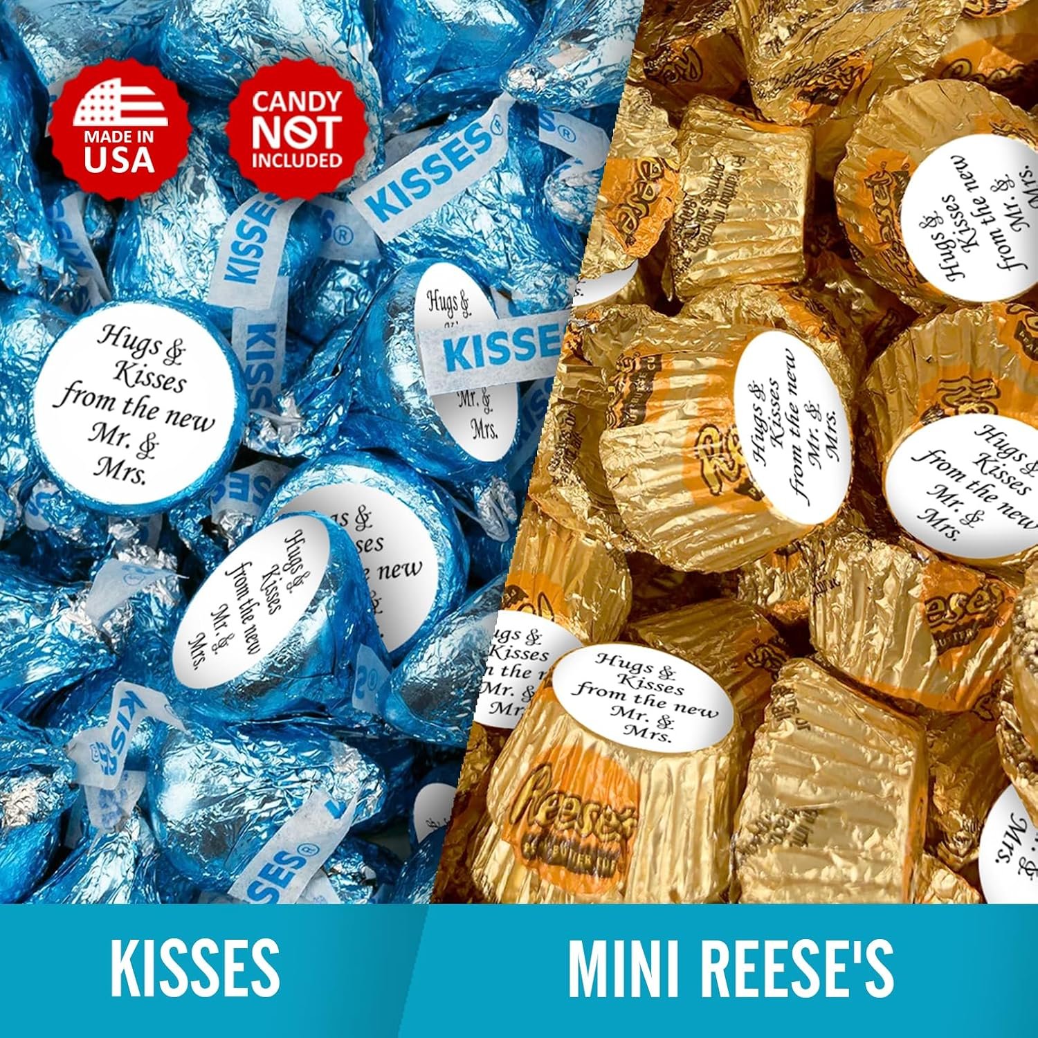 Wholesale 324 Hugs and Kisses Wedding Stickers Chocolate Drops Labels for Bridal Shower Engagement Party Decorations Favors Supplier Wholesale 324 Hugs and Kisses Wedding Stickers Chocolate Drops Labels for Bridal Shower Engagement Party Decorations Favors Supplier