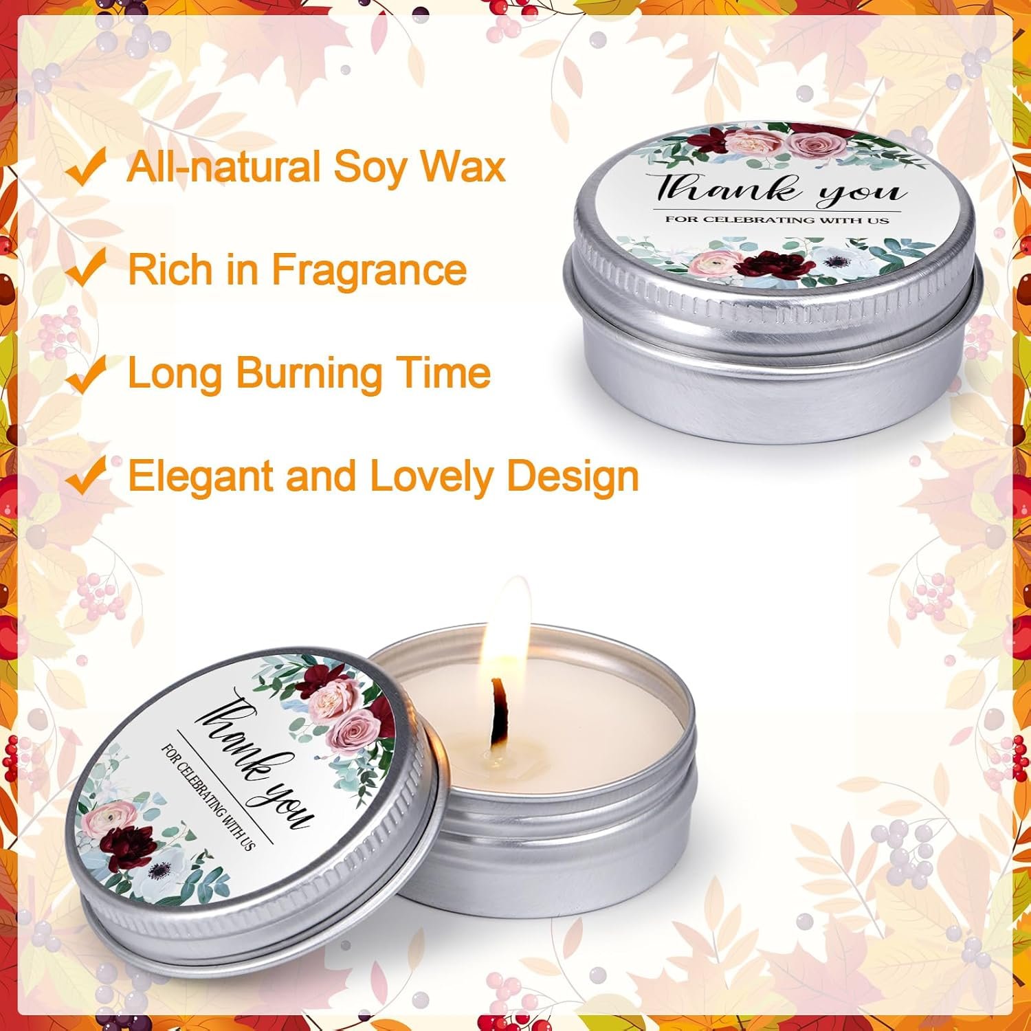 Wholesale 50 Pcs 1 Oz Lavender Scented Soy Wax Aromatherapy Wedding Candle Favors Bridal Shower Rustic Party Guests Thank You Supplier