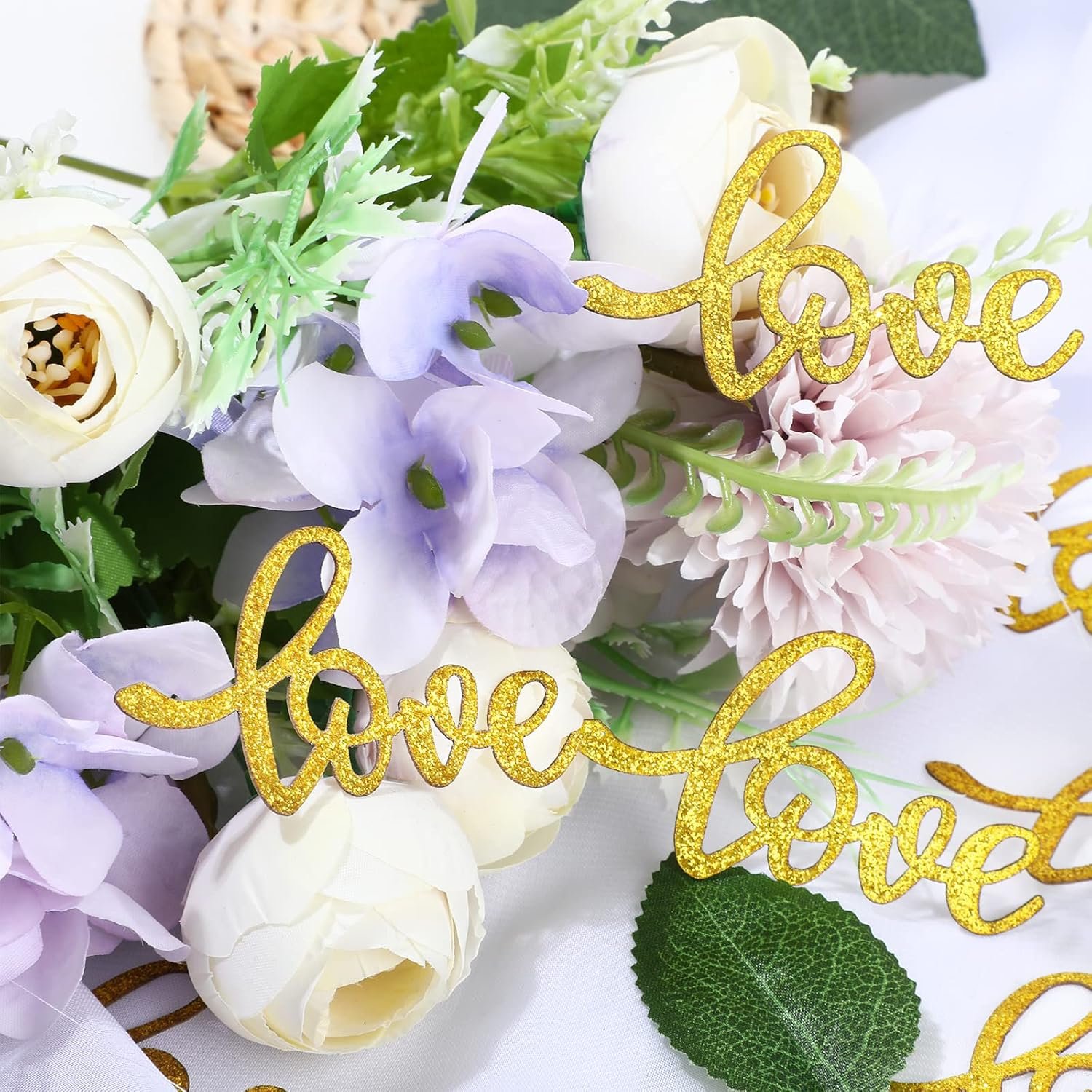 Wholesale 100 Pieces Gold Wedding Love Glitter Confetti Table Scatter Bridal Shower Engagement Anniversary Bachelorette Party Decorations Supplier Wholesale 100 Pieces Gold Wedding Love Glitter Confetti Table Scatter Bridal Shower Engagement Anniversary Bachelorette Party Decorations Supplier