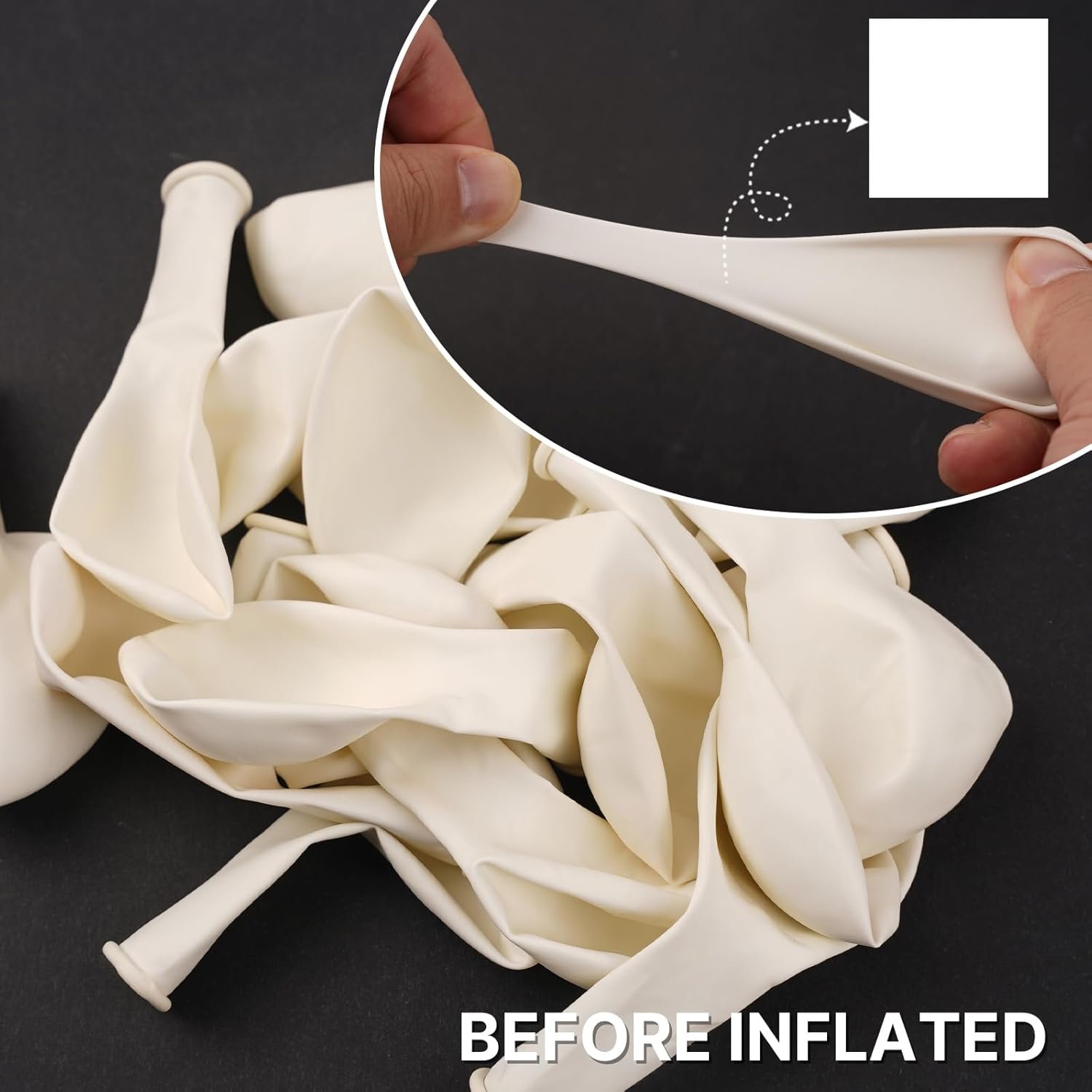 Wholesale 140 Pcs 18 12 10 5 Inch White Balloons Arch Kit Garland Wedding Baby Shower Birthday Bridal Shower Graduation Engagement Party Decorations Supplier