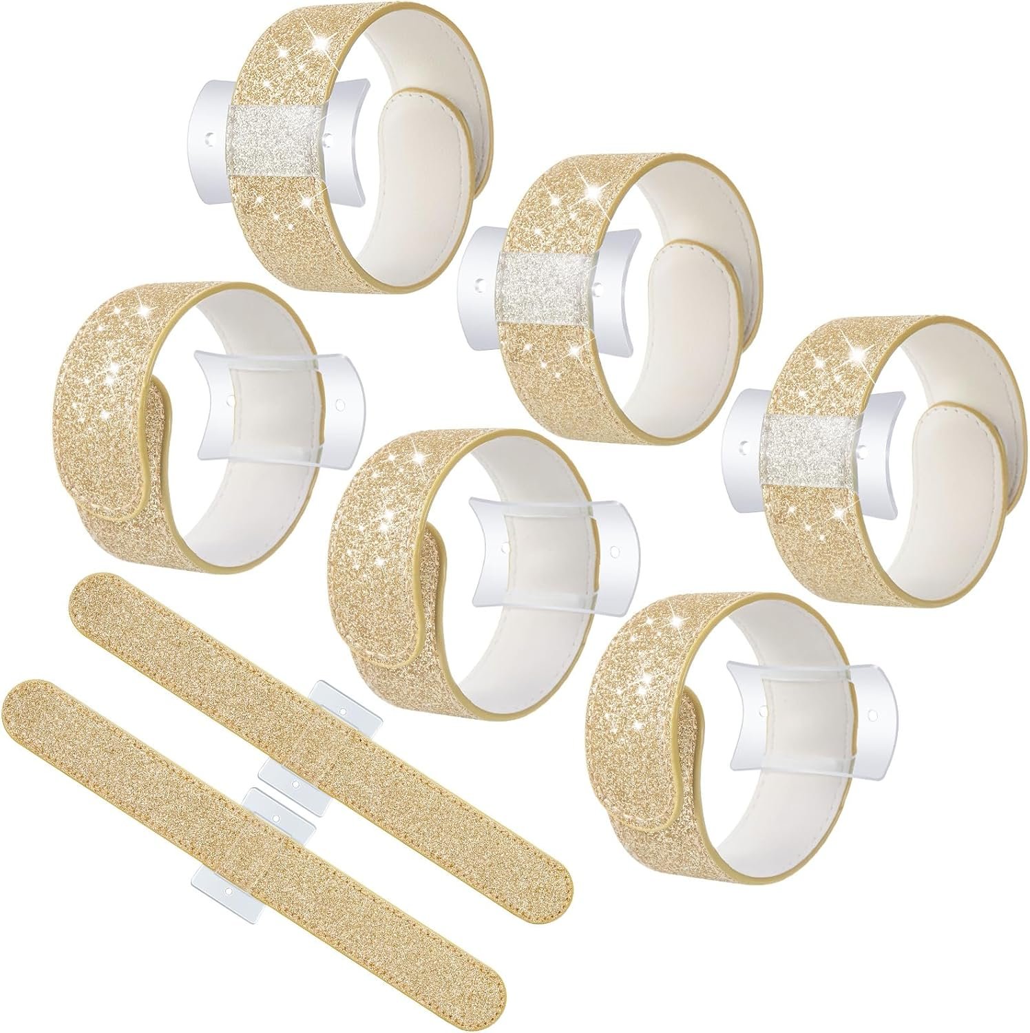 Wholesale 6 Pieces Wrist Corsage Bracelets with Acrylic Base Floral Wristlets Wedding DIY Accessories for Bridesmaids Bridal Shower Party Prom Supplier