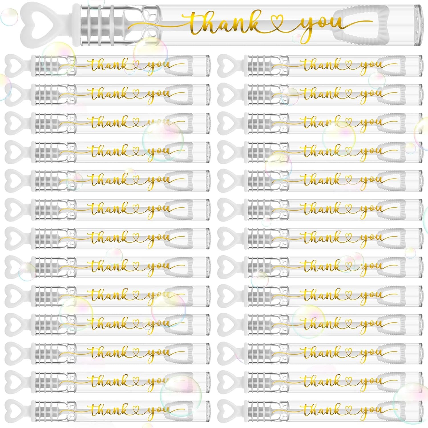 Wholesale 60 Count Heart Mini Bubble Wands Bulk Wedding Guests Send-Off Party Supplies Supplier