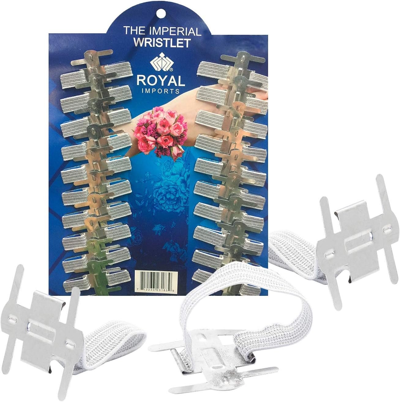 Wholesale Elastic Stretchable Corsage Wristlets Bracelets Wrist Bands for Wedding Prom Flowers Bridesmaid Festival Floral Boutonniere Party DIY Crafts Pack of 20 Supplier