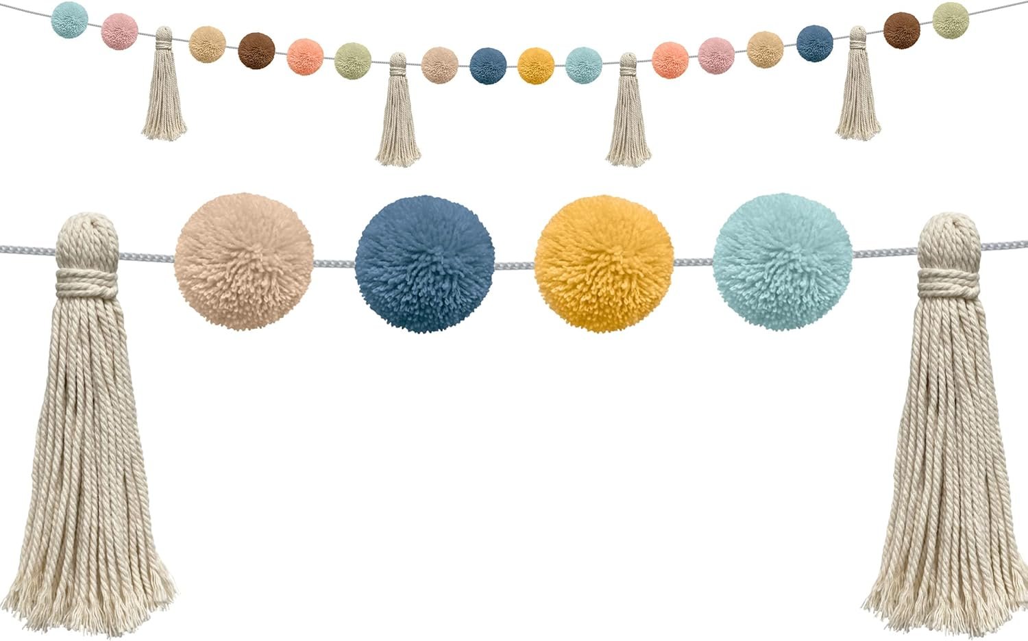 Wholesale Everyone is Welcome Pom-Poms and Tassels Garland Supplier Wholesale Everyone is Welcome Pom-Poms and Tassels Garland Supplier