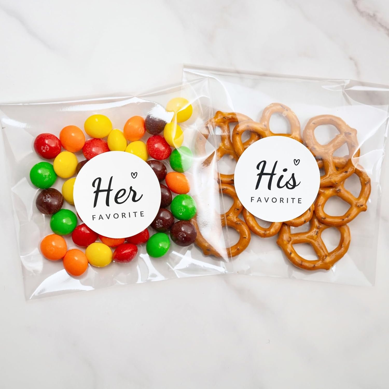 Wholesale His Favorite Her Favorite Stickers (50+50) with 100 Clear Gift Bags Wedding Party Favors Bridal Shower Engagements Supplier Wholesale His Favorite Her Favorite Stickers (50+50) with 100 Clear Gift Bags Wedding Party Favors Bridal Shower Engagements Supplier