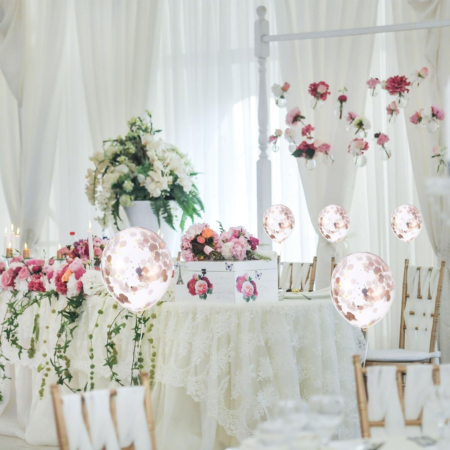 Wholesale Round Tissue Paper Table Confetti Dots 1.76 oz 2.5 cm Rose Gold for Wedding Birthday Party Decoration Supplier