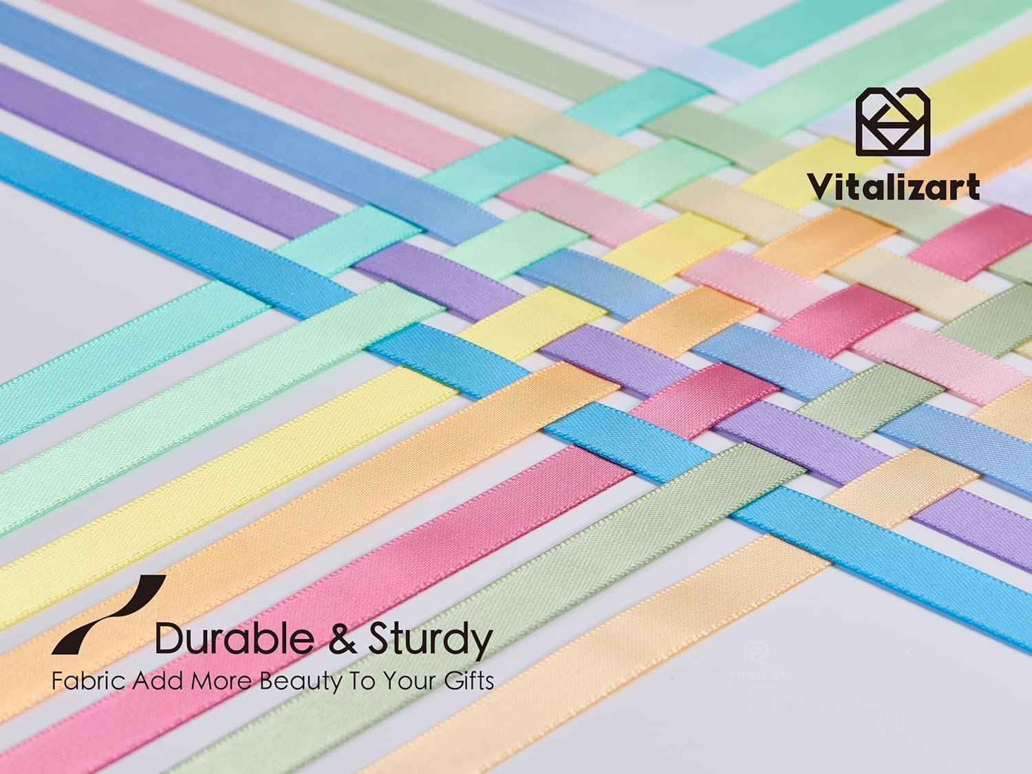 Wholesale Pastel Satin Double Face Ribbon 3/8” x 14 Rolls 70 Yards Assorted Colors for Gift Wrapping Hair Craft Party Decoration Flower Bouquet Wedding Supplier