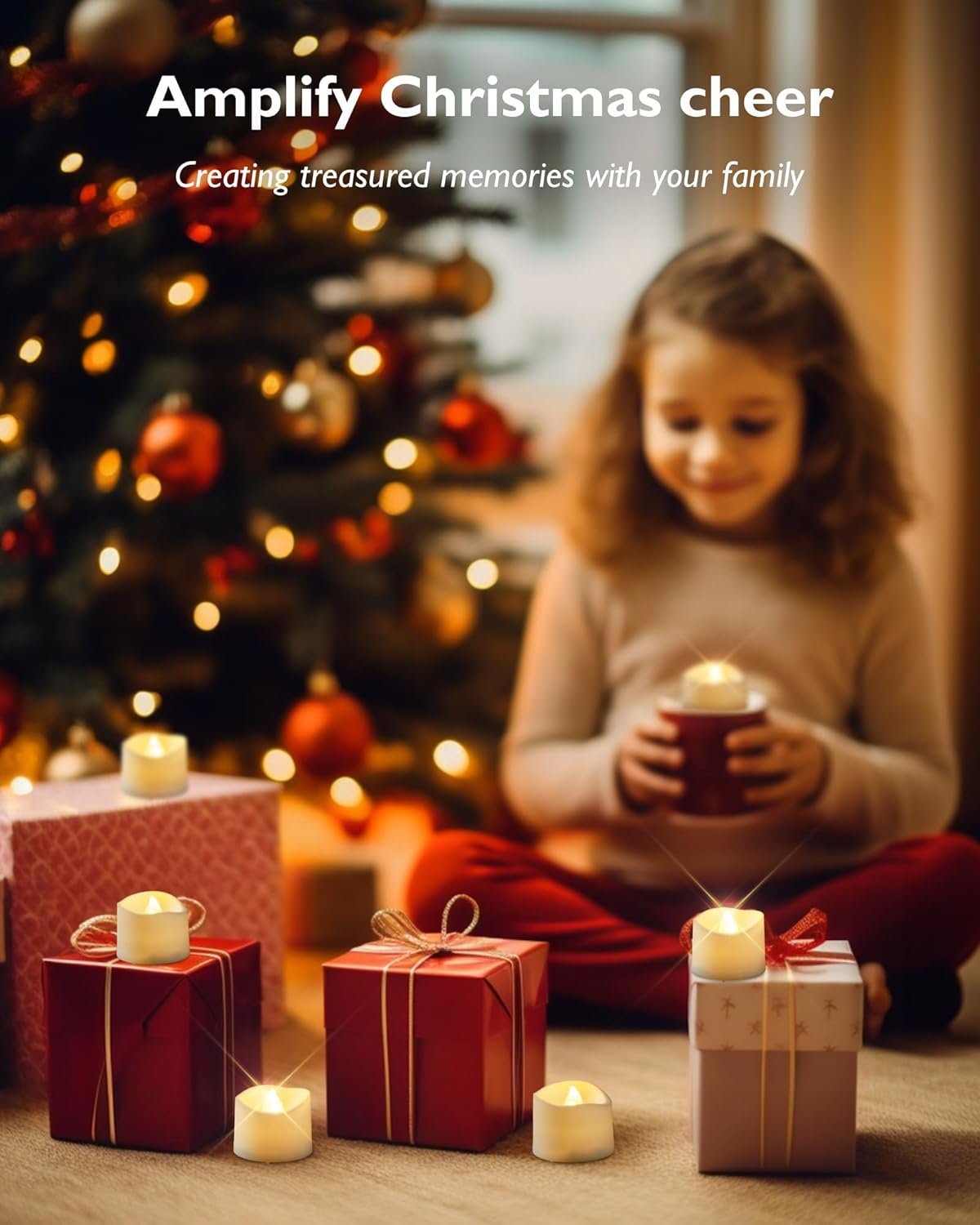 Wholesale 48-Pack Flickering Flameless LED Tea Lights Candles 200+ Hours Battery Operated White Base Ø1.5'' × H1.3'' for Wedding Centerpieces Proposals Anniversaries Supplier Wholesale 48-Pack Flickering Flameless LED Tea Lights Candles 200+ Hours Battery Operated White Base Ø1.5'' × H1.3'' for Wedding Centerpieces Proposals Anniversaries Supplier