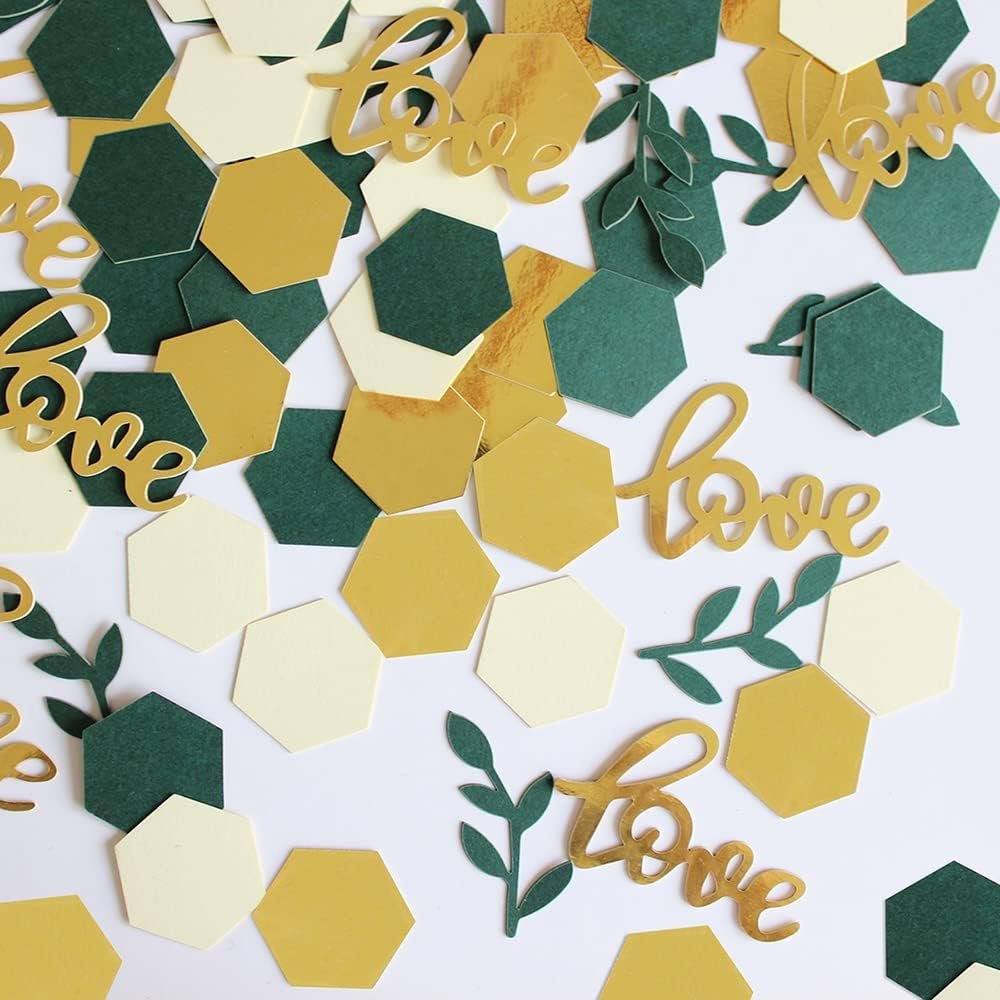 Wholesale Greenery Boho Sage Leaf Wedding Engagement Bachelorette Table Confetti Scatter Supplier