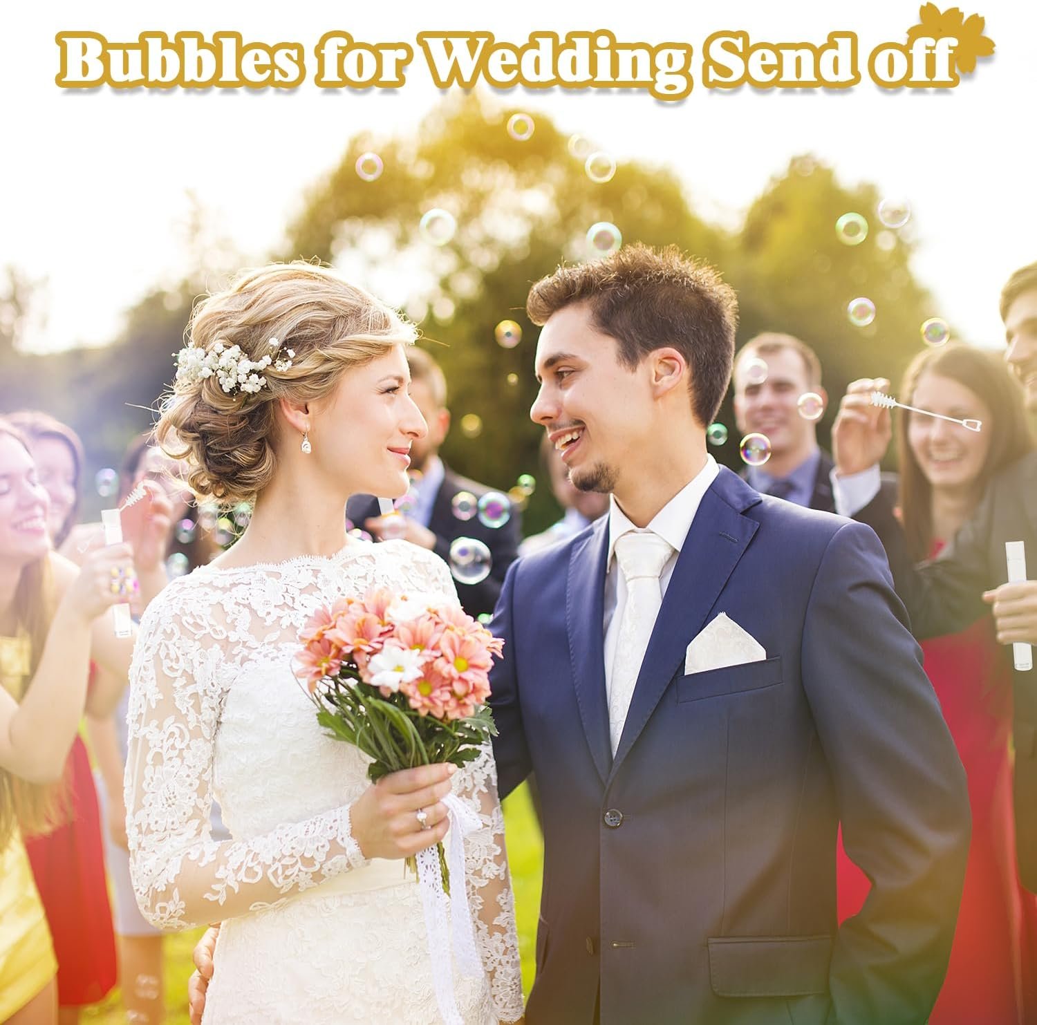 Wholesale Bulk Mini Bubble Wands 100 Count Party Favors Wedding Reception Guest Gifts Kids Adults Activities Supplier