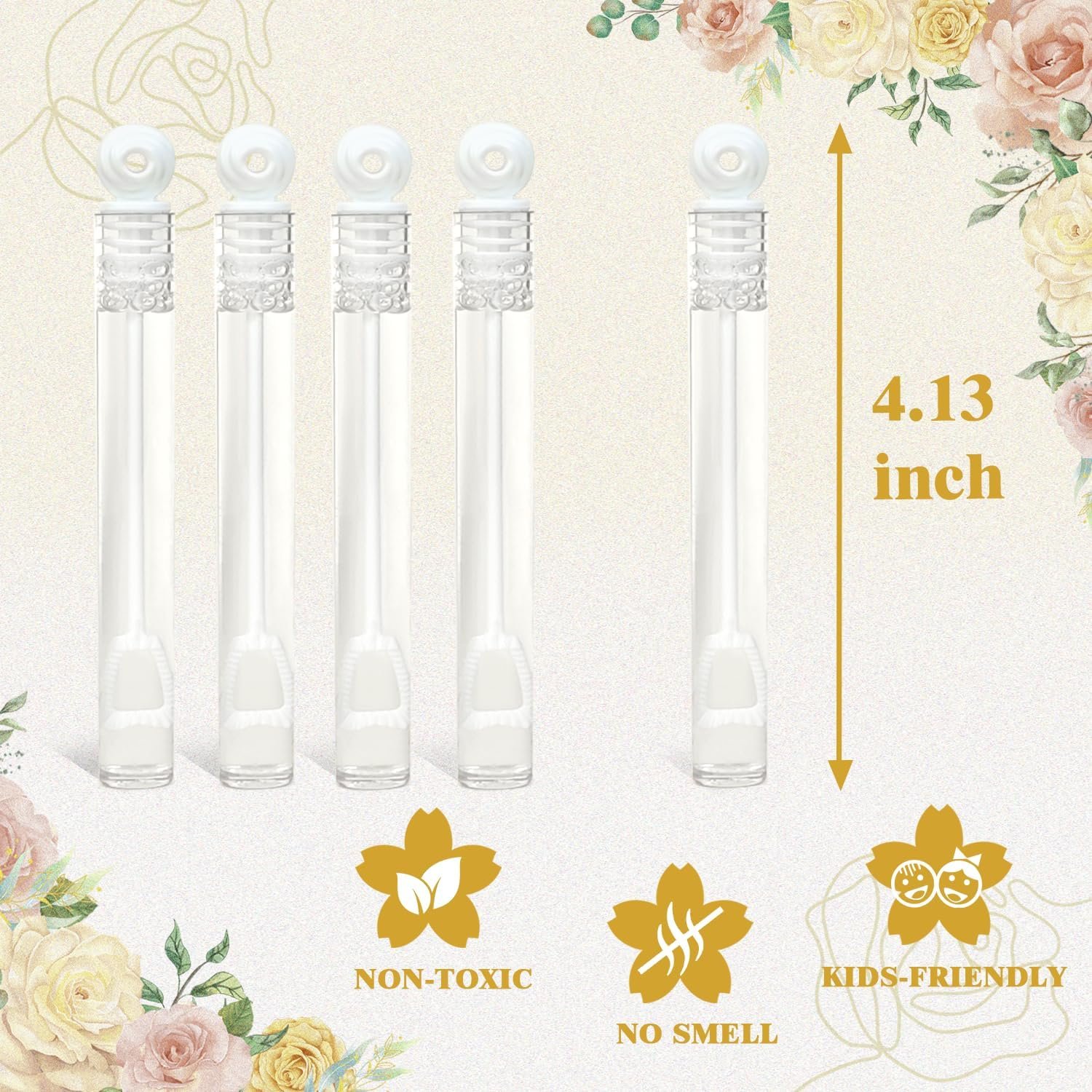 Wholesale Bulk Mini Bubble Wands 100 Count Party Favors Wedding Reception Guest Gifts Kids Adults Activities Supplier