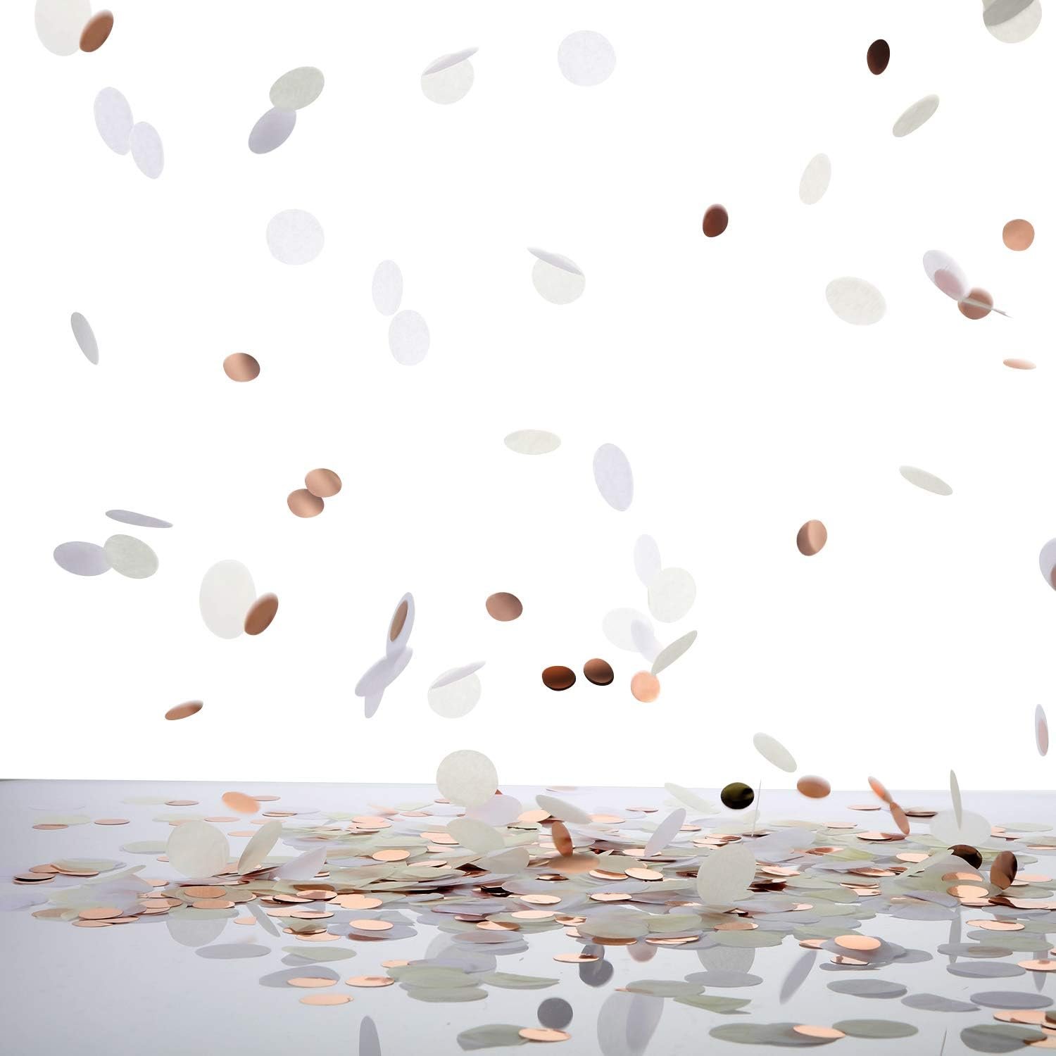 Wholesale 2.5 cm Round Tissue Paper Table Confetti Dots 1.76 oz White Ivory Champagne for Wedding Birthday Party Decoration Supplier Wholesale 2.5 cm Round Tissue Paper Table Confetti Dots 1.76 oz White Ivory Champagne for Wedding Birthday Party Decoration Supplier