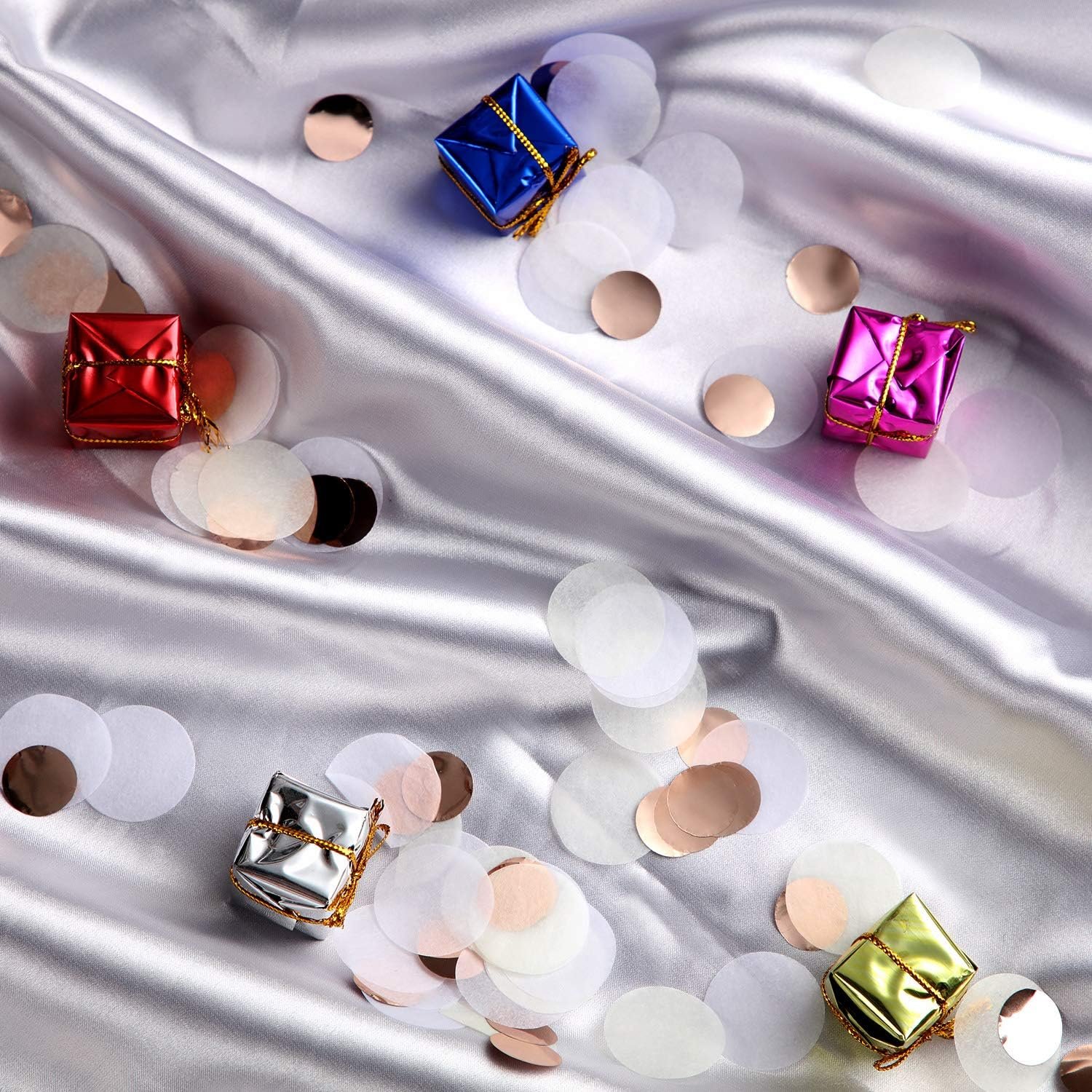 Wholesale 2.5 cm Round Tissue Paper Table Confetti Dots 1.76 oz White Ivory Champagne for Wedding Birthday Party Decoration Supplier Wholesale 2.5 cm Round Tissue Paper Table Confetti Dots 1.76 oz White Ivory Champagne for Wedding Birthday Party Decoration Supplier