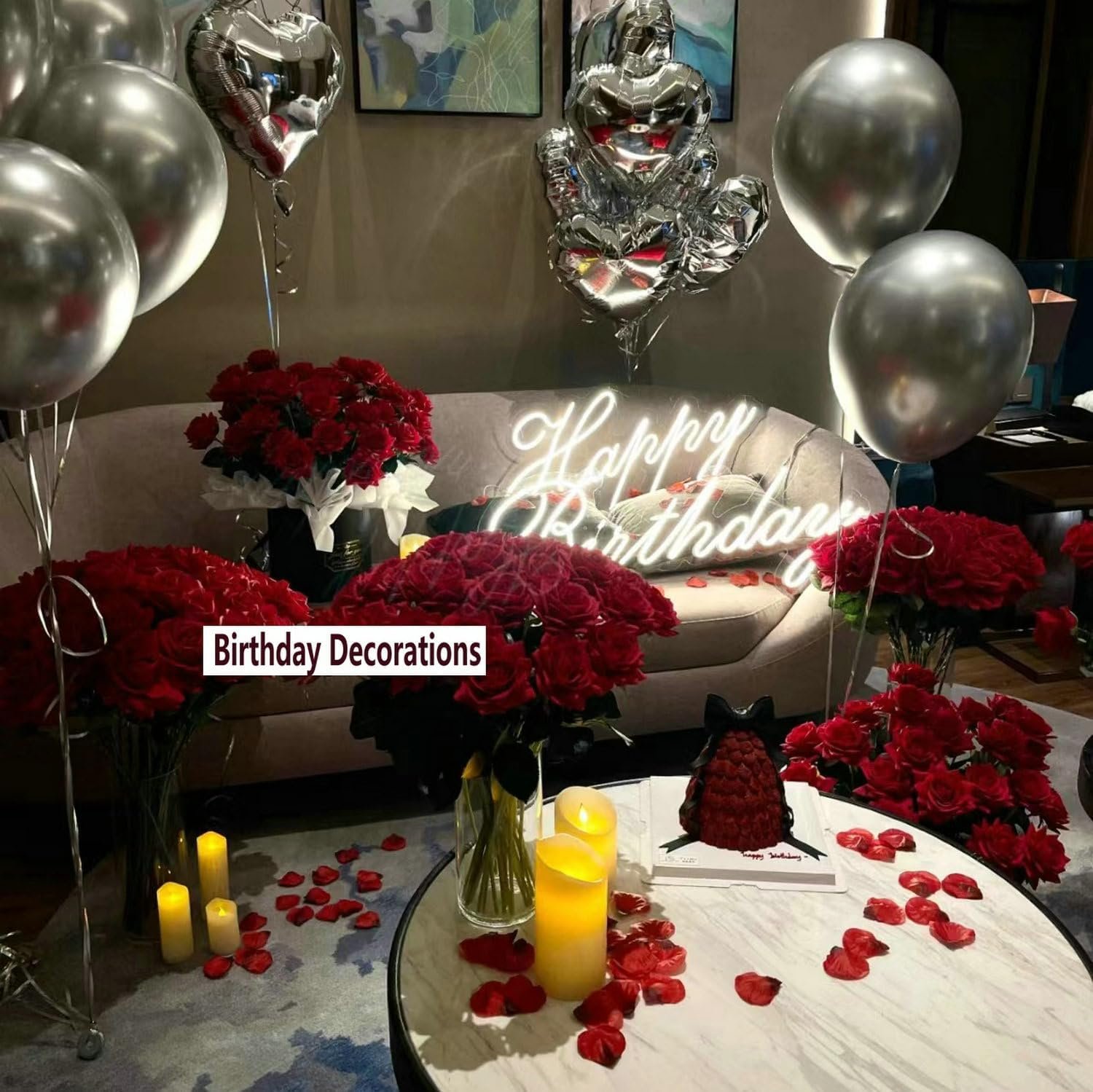 Wholesale 2200 PCS Dark-Red Silk Rose Petals for Romantic Night Wedding Proposal Anniversary Flower Decorations Supplier