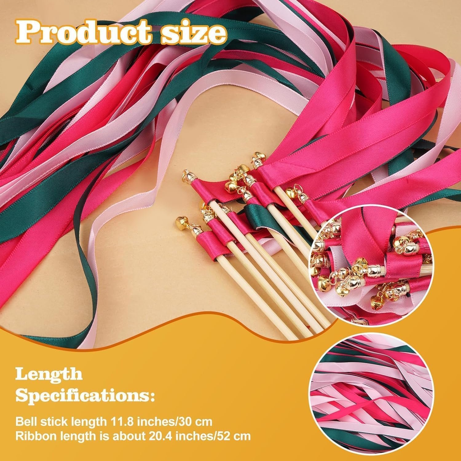 Wholesale 100PCS 12-Inch Fairy Wedding Wands with Labels Send-Off Accessories for Weddings Farewells Graduations Supplier