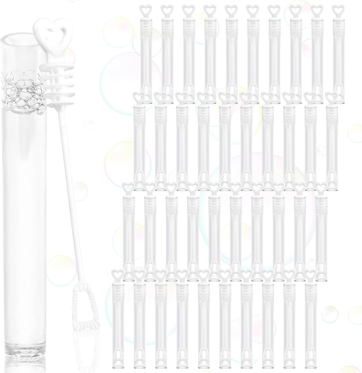 Wholesale 40pcs Mini White Heart Bubble Wands Wedding Party Favors Bachelorette Valentines Day Decorations Supplier Wholesale 40pcs Mini White Heart Bubble Wands Wedding Party Favors Bachelorette Valentines Day Decorations Supplier