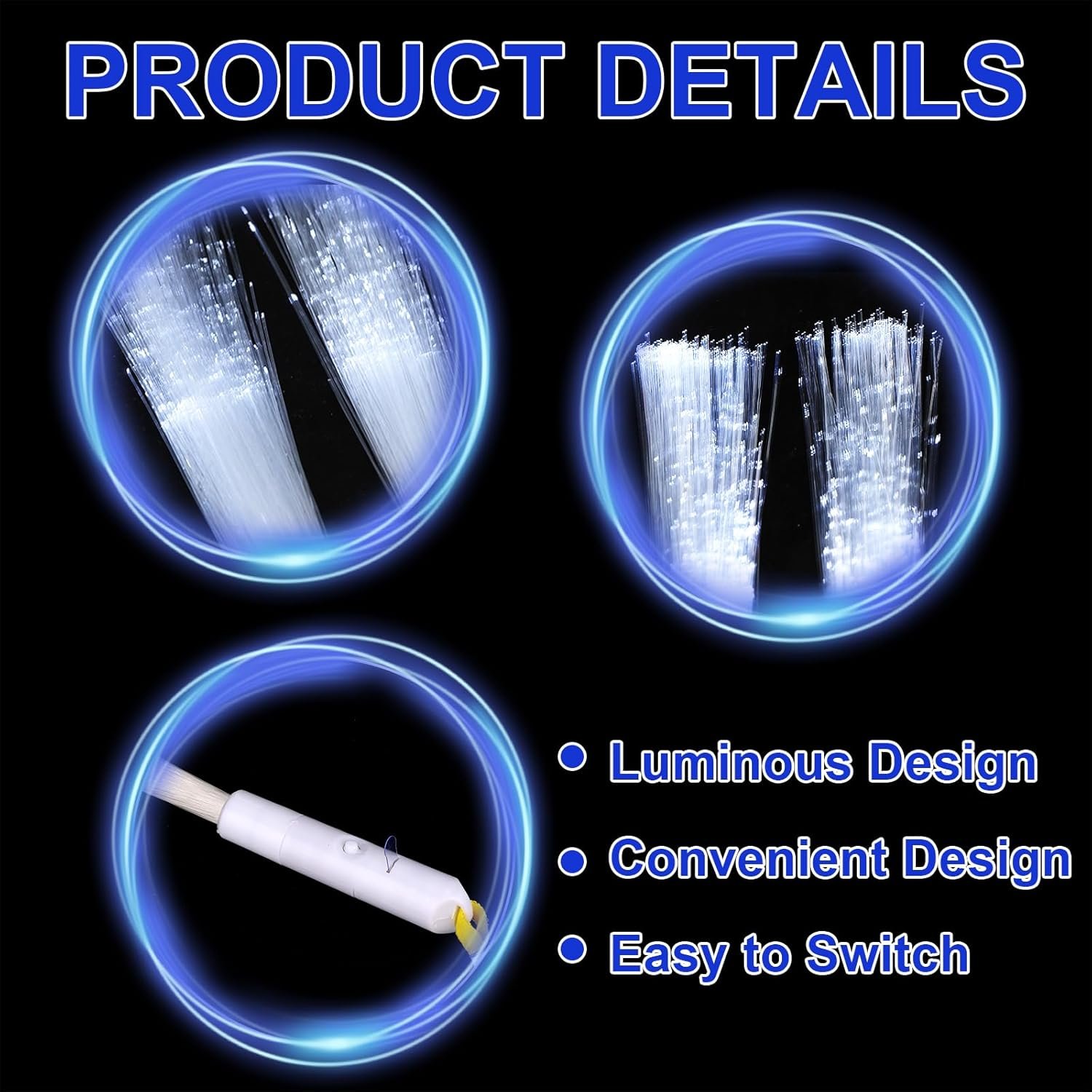 Wholesale 50 Pack LED Fiber Optic Glow Wands Sparklers Fireworks 3 Light Modes White for Wedding Send Off Bridal Shower Dance Floor Bar Party Props Supplier Wholesale 50 Pack LED Fiber Optic Glow Wands Sparklers Fireworks 3 Light Modes White for Wedding Send Off Bridal Shower Dance Floor Bar Party Props Supplier