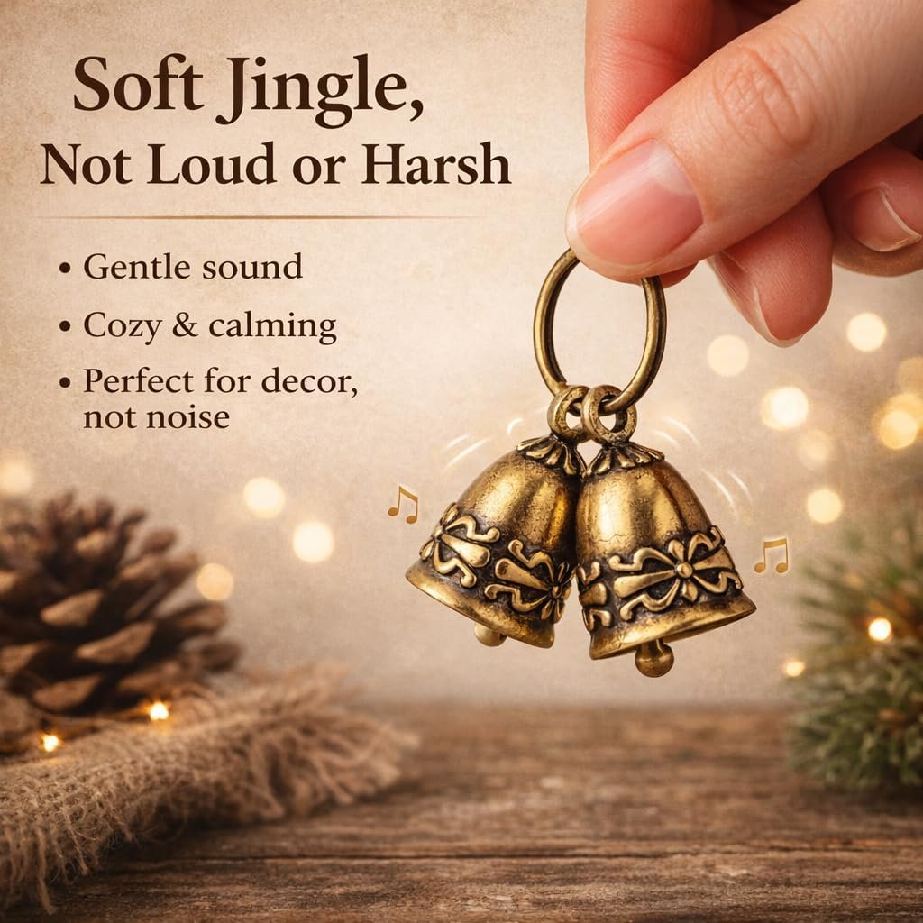 Wholesale 20pcs Handmade Small Pure Copper Bells for Crafts Wind Chimes Home Door Decoration Wedding Christmas Supplier Wholesale 20pcs Handmade Small Pure Copper Bells for Crafts Wind Chimes Home Door Decoration Wedding Christmas Supplier