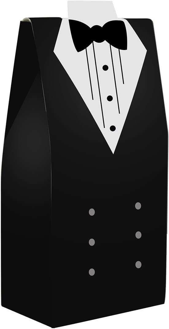 Wholesale 100pcs Dress & Tuxedo Bride Candy Favor Boxes with Bow-Knot Bonbonniere for Wedding Party Birthday Christmas Bridal Shower Decorations Supplier Wholesale 100pcs Dress & Tuxedo Bride Candy Favor Boxes with Bow-Knot Bonbonniere for Wedding Party Birthday Christmas Bridal Shower Decorations Supplier