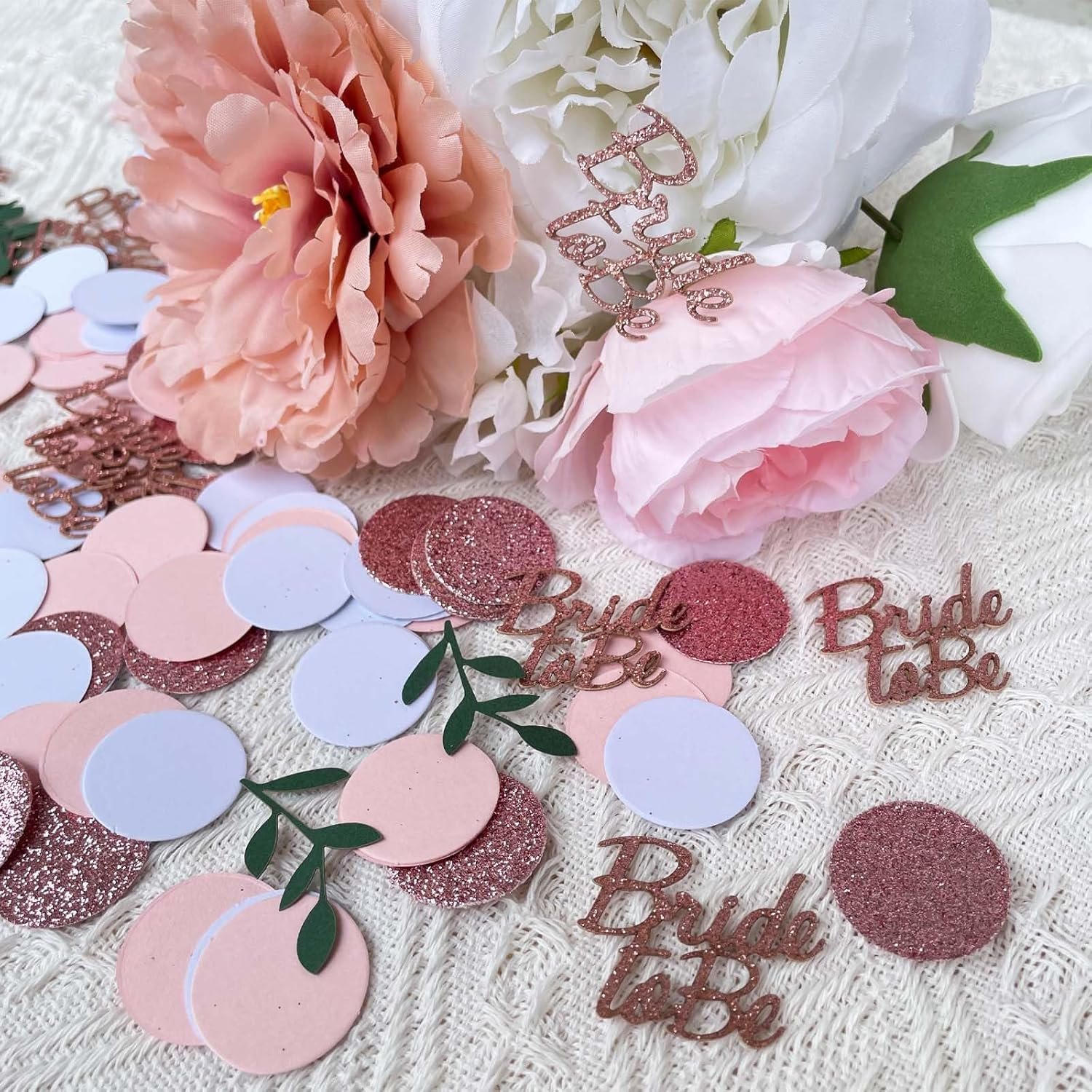 Wholesale Rose Gold Glitter Wedding Table Confetti Greenery Eucalyptus Bridal Shower Decorations Bride to Be Engagement Party Scatter 200Pcs Supplier Wholesale Rose Gold Glitter Wedding Table Confetti Greenery Eucalyptus Bridal Shower Decorations Bride to Be Engagement Party Scatter 200Pcs Supplier