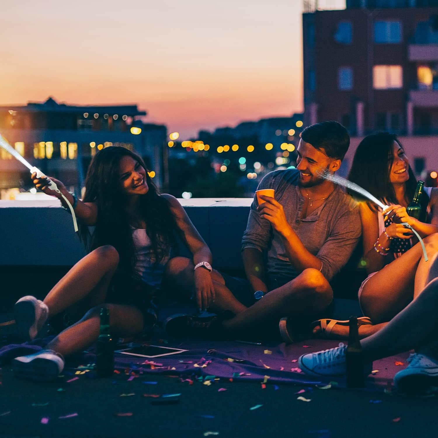 Wholesale 15 PCS White LED Fiber Optic Glow Wands 3 Light Modes Flashing Party Favors for Kids Wedding Bridal Shower Christmas Light Up Supplier Wholesale 15 PCS White LED Fiber Optic Glow Wands 3 Light Modes Flashing Party Favors for Kids Wedding Bridal Shower Christmas Light Up Supplier