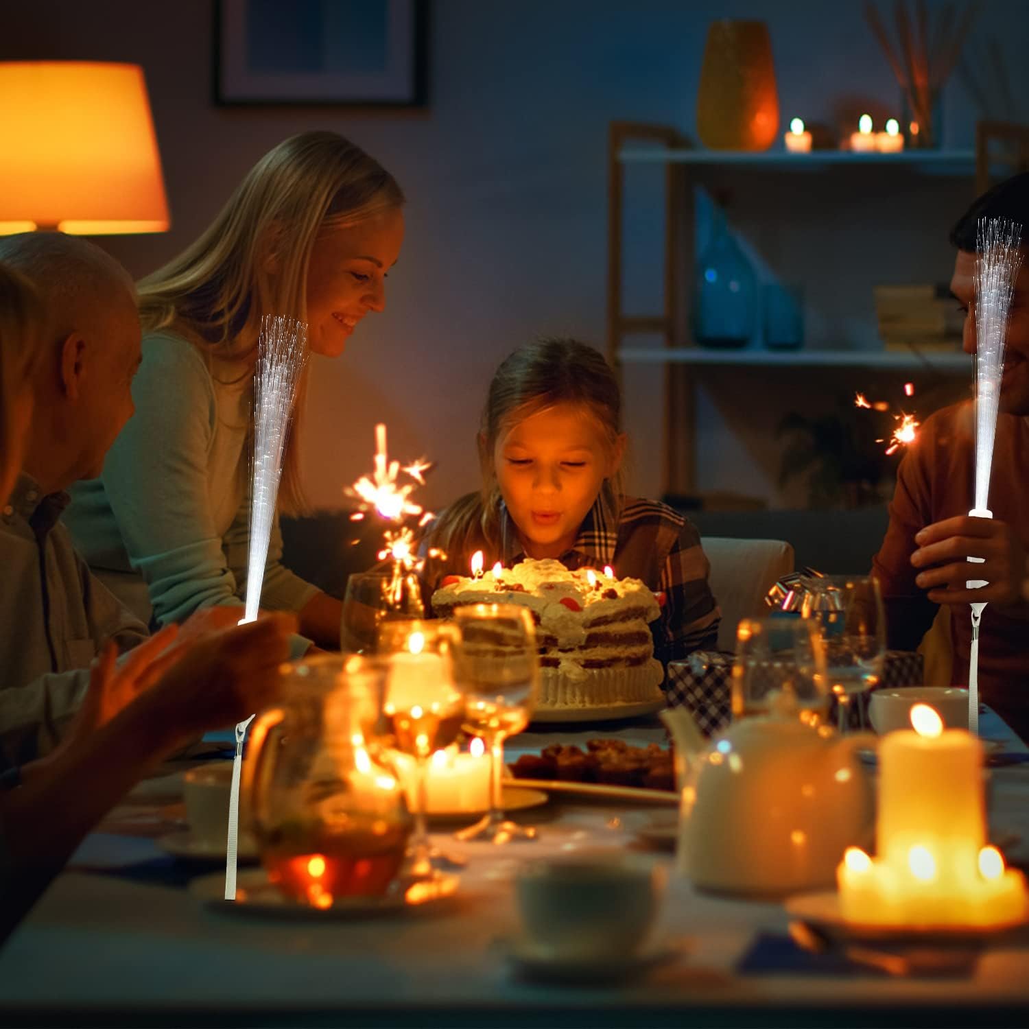 Wholesale 15 PCS White LED Fiber Optic Glow Wands 3 Light Modes Flashing Party Favors for Kids Wedding Bridal Shower Christmas Light Up Supplier Wholesale 15 PCS White LED Fiber Optic Glow Wands 3 Light Modes Flashing Party Favors for Kids Wedding Bridal Shower Christmas Light Up Supplier