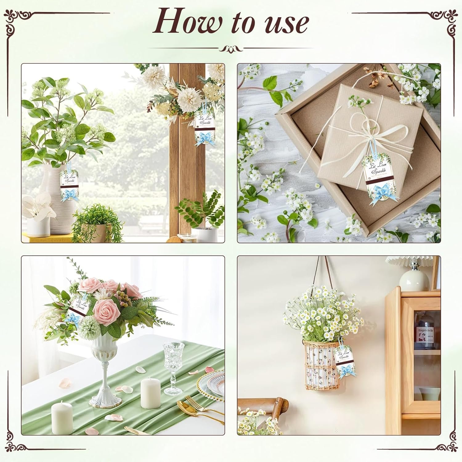 Wholesale 50pcs Lace Wedding Sparkler Tags 50pcs Pull Bows with Match Holder Striker for Send Off Exit Wedding Anniversary Graduation Birthday Engagement Events Supplier